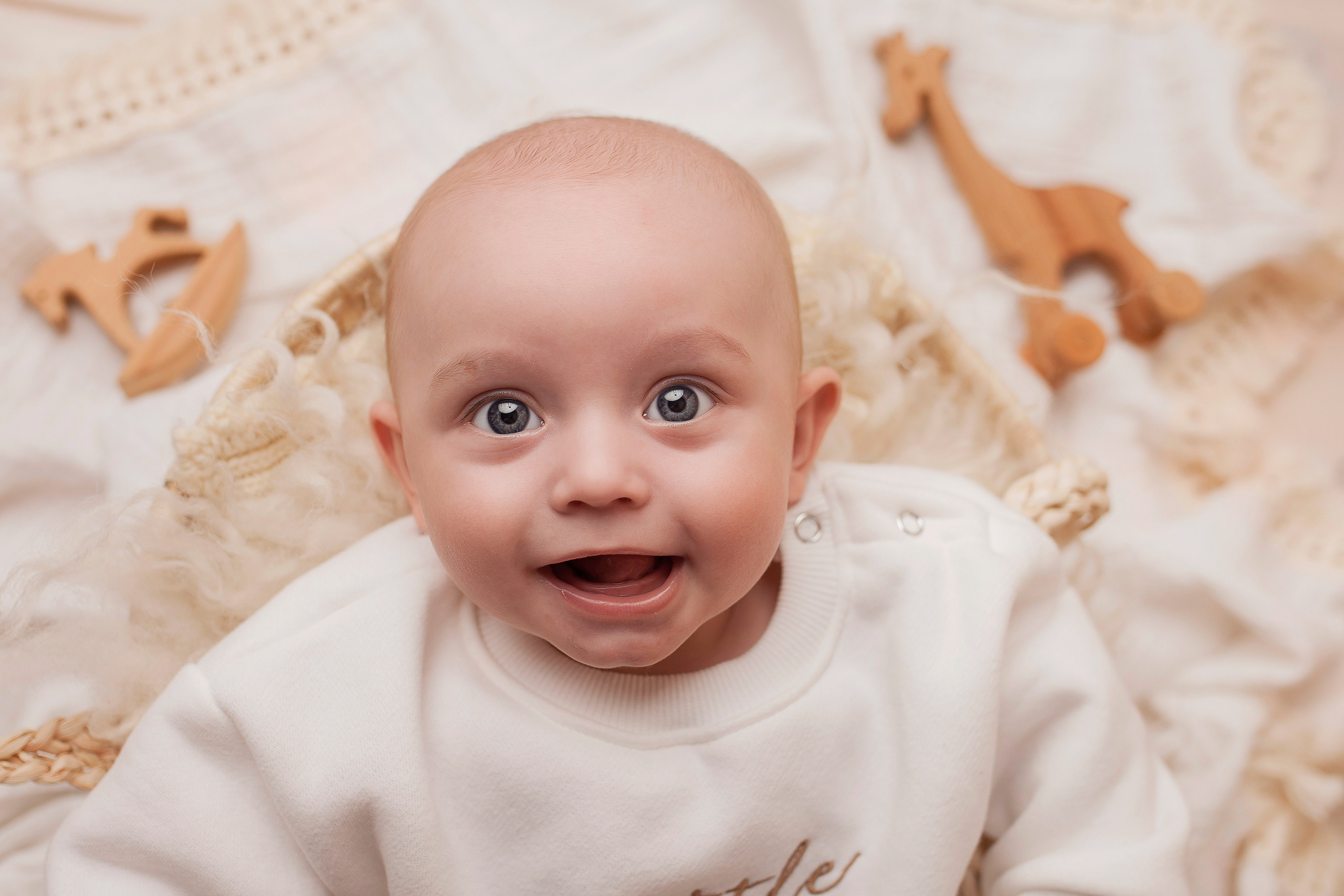 Саша, 5 месяцев. Фотограф новорожденных в Новокузнецке Анна Горошникова