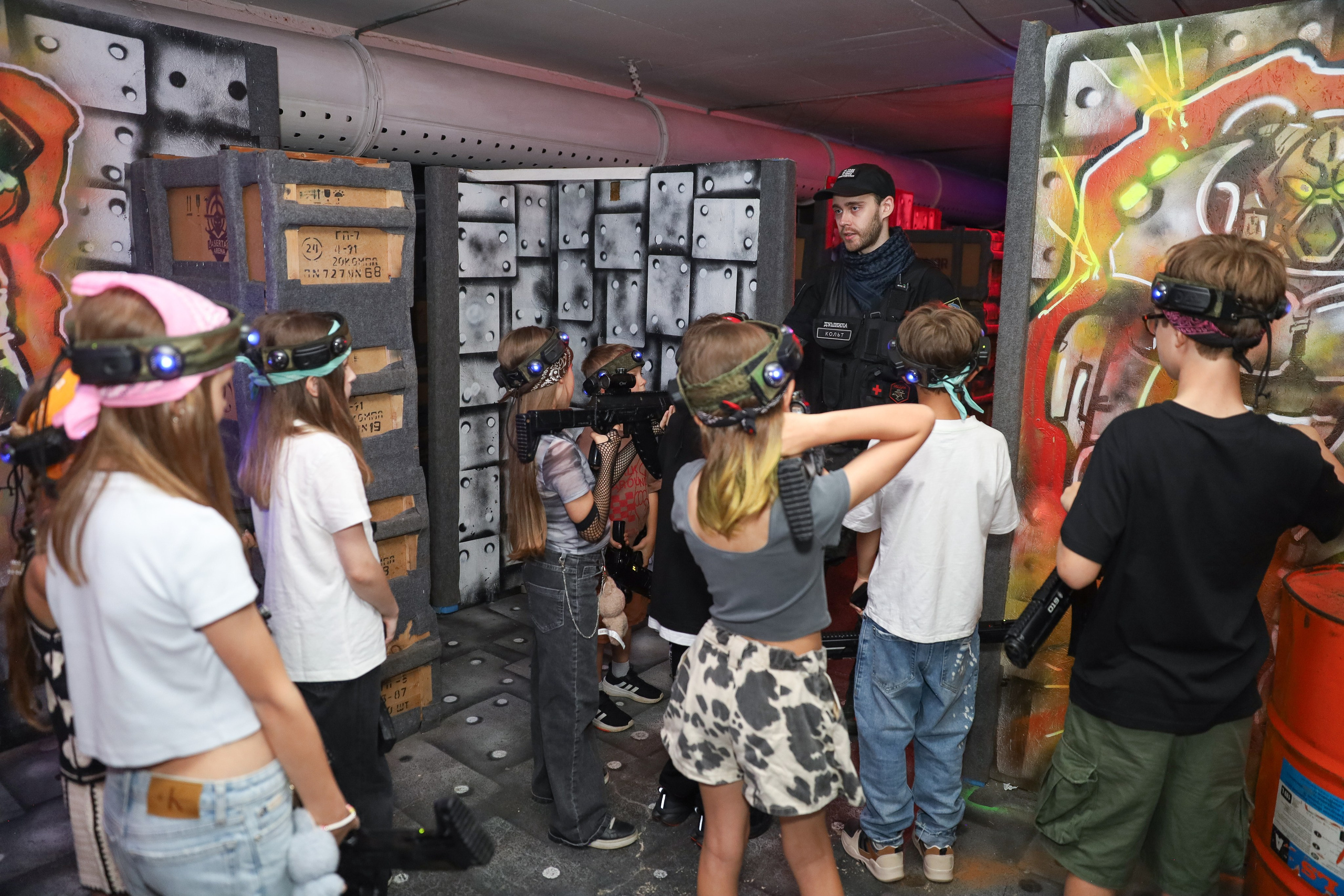 ДЕНЬ РОЖДЕНИЯ В ЛАЗЕРТАГ АРЕНА. Фотограф мероприятий Ирина Каширина