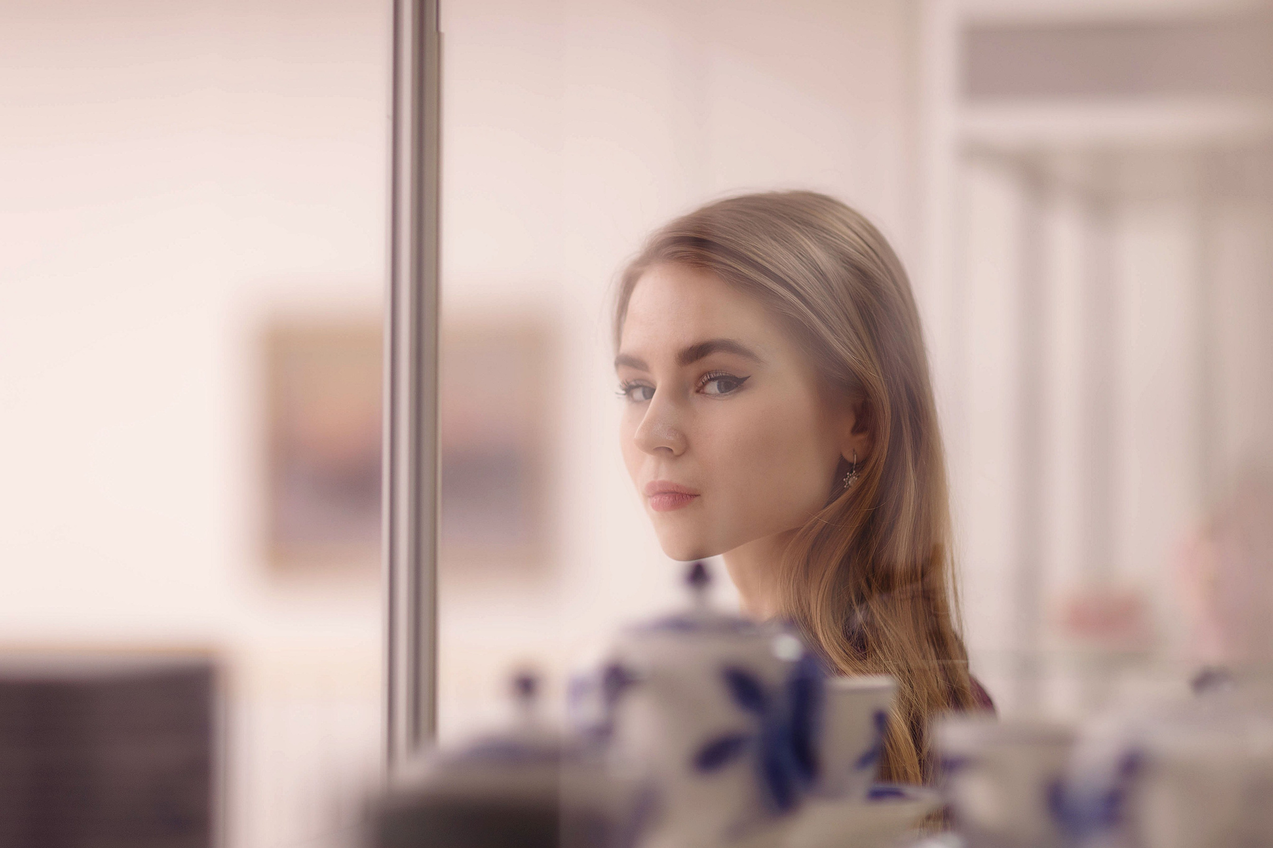 Фотосессия с Машей в Чувашском художественном музее. Портретный и репортажный фотограф в Чебоксарах Андриян Чаркин