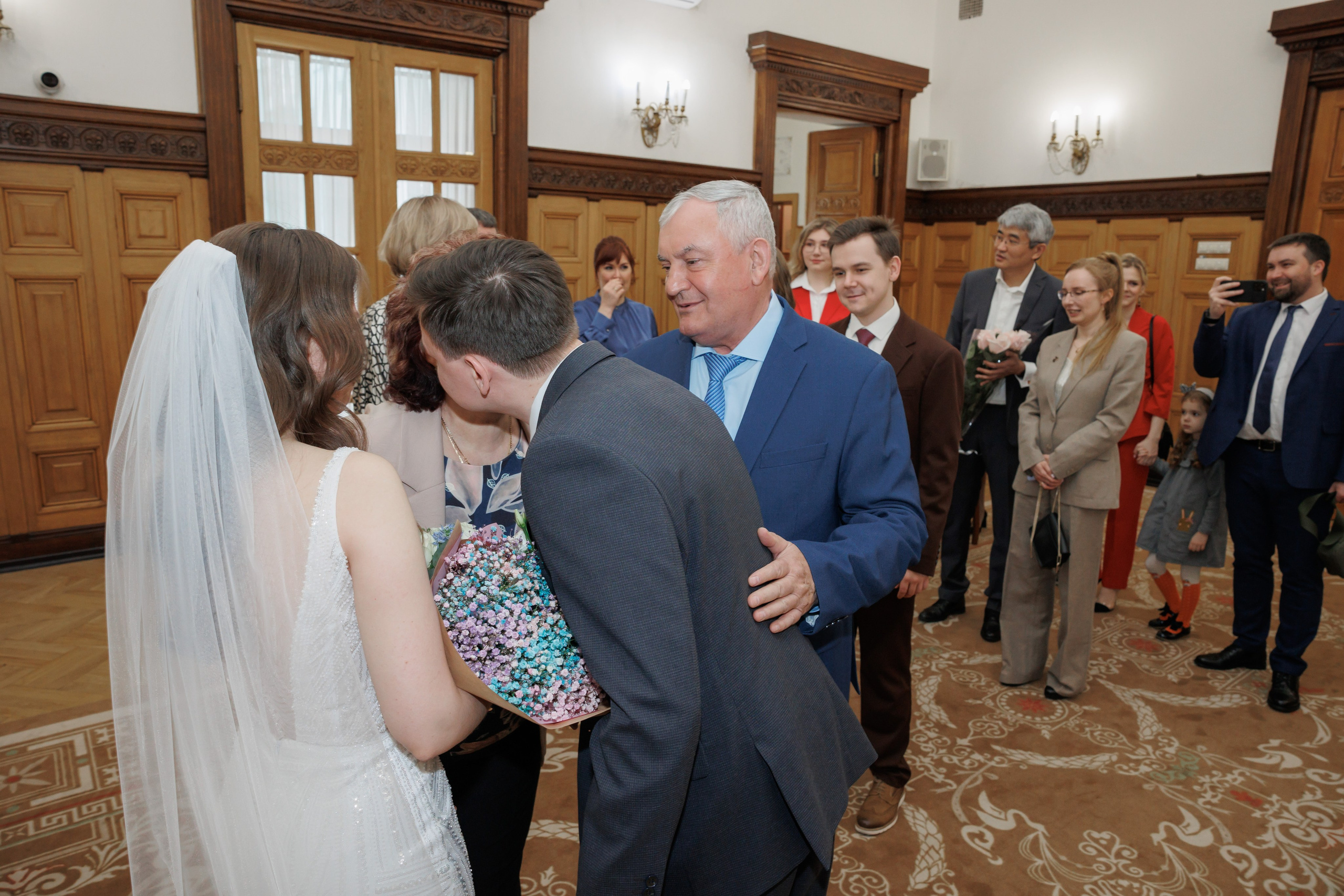 Даша и Дима, Грибоедовский ЗАГС. Свадебный и репортажный фотограф (Москва, Королев и другие)