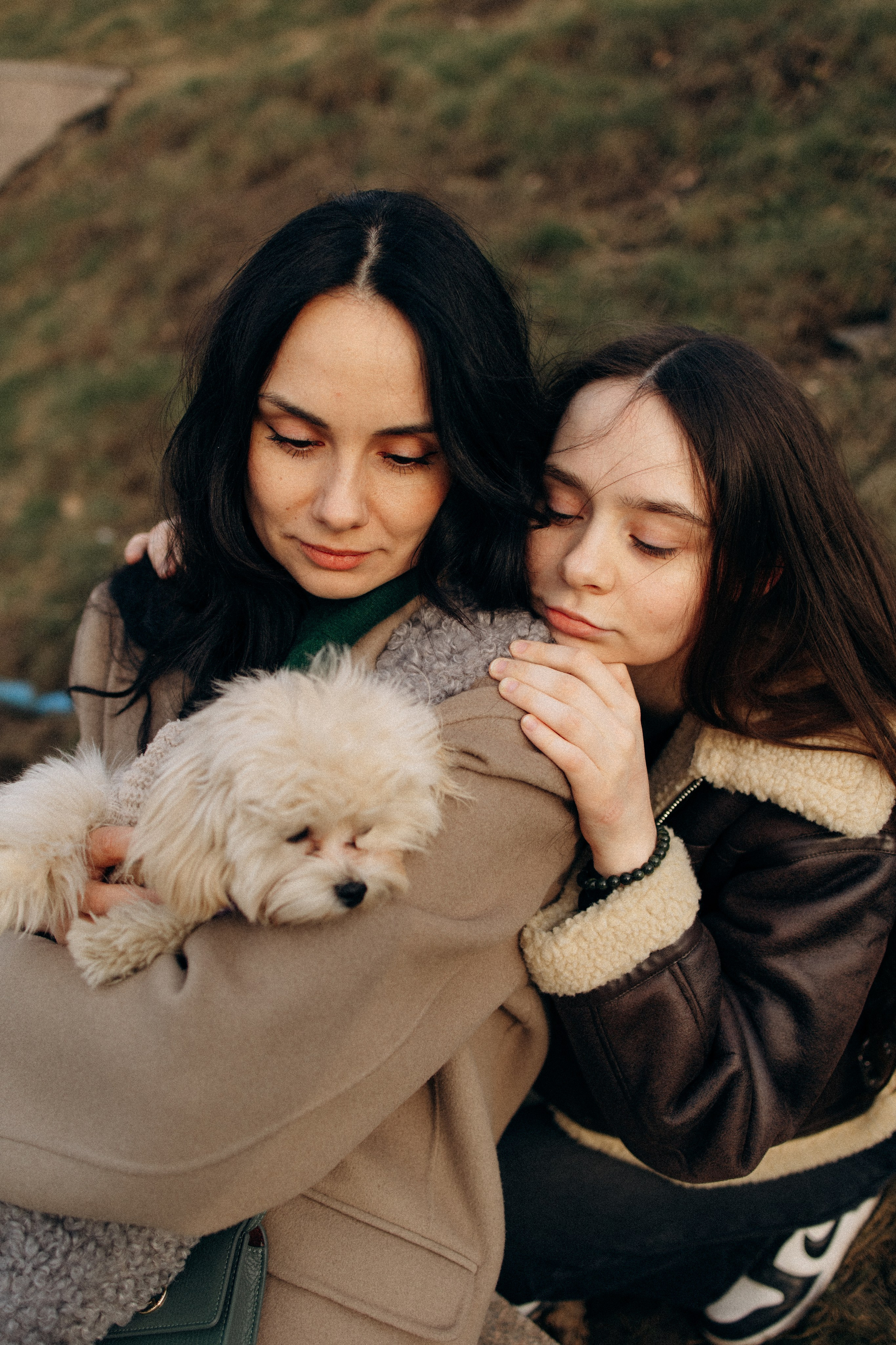 Маша, Лиза и Луна. Фотораф — анималист Мария Шистка