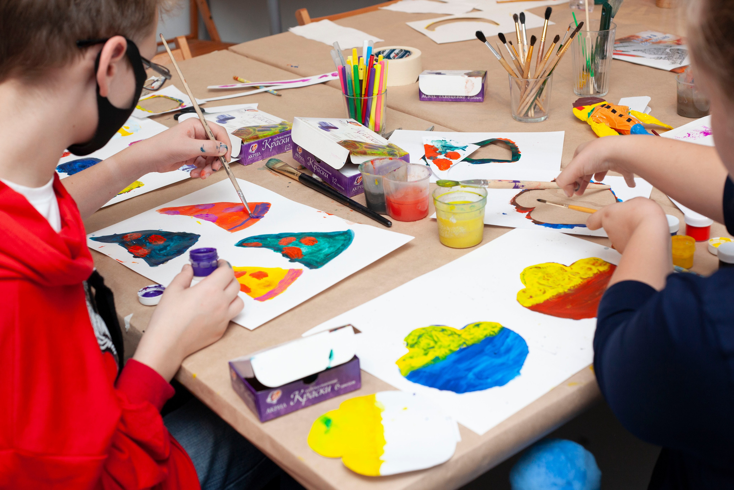 Детский мастер-класс в ММОМА. Stanislav Baryshev — People. Emotions. Atmosphere