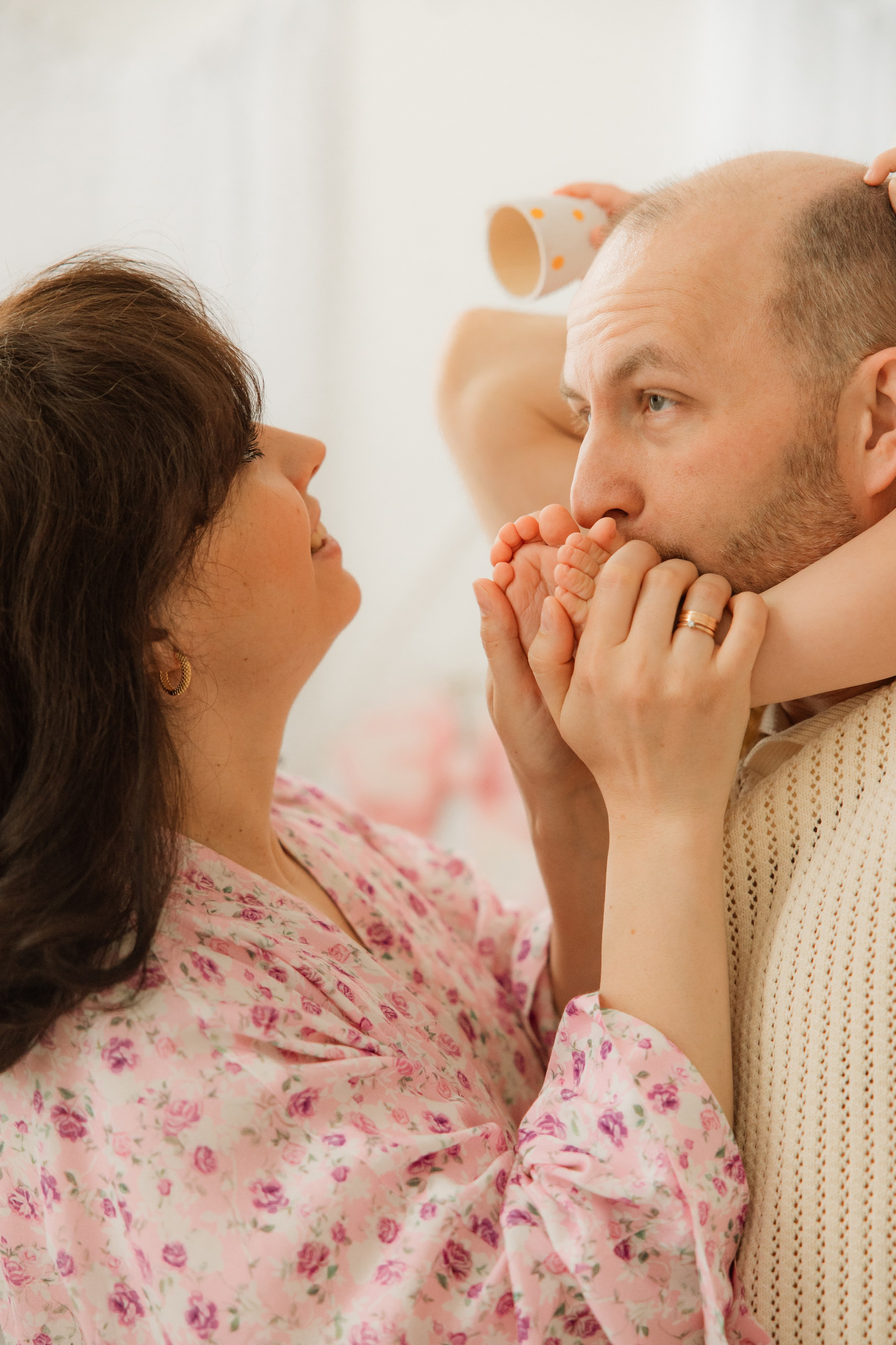 Первый день Рождение Агаты. Семейный фотограф Москва детский фотограф Одинцово фотосессия беременности Рогачева Екатерина