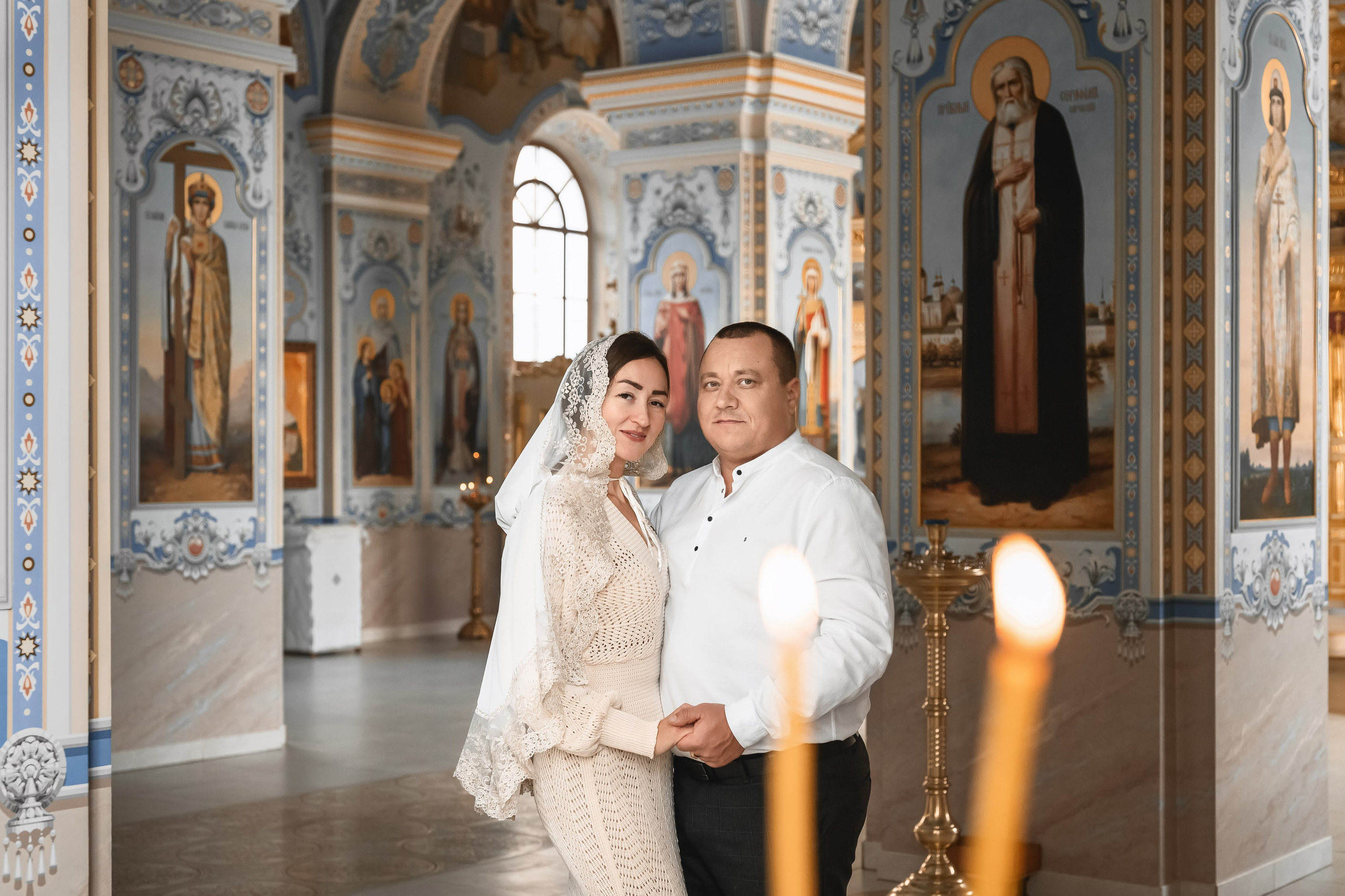 Венчание. Храм Введения во храм Пресвятой Богородицы. Церковный фотограф на Таинство Крещения и Венчания в Оренбурге и Оренбургской области Екатерина Белкина