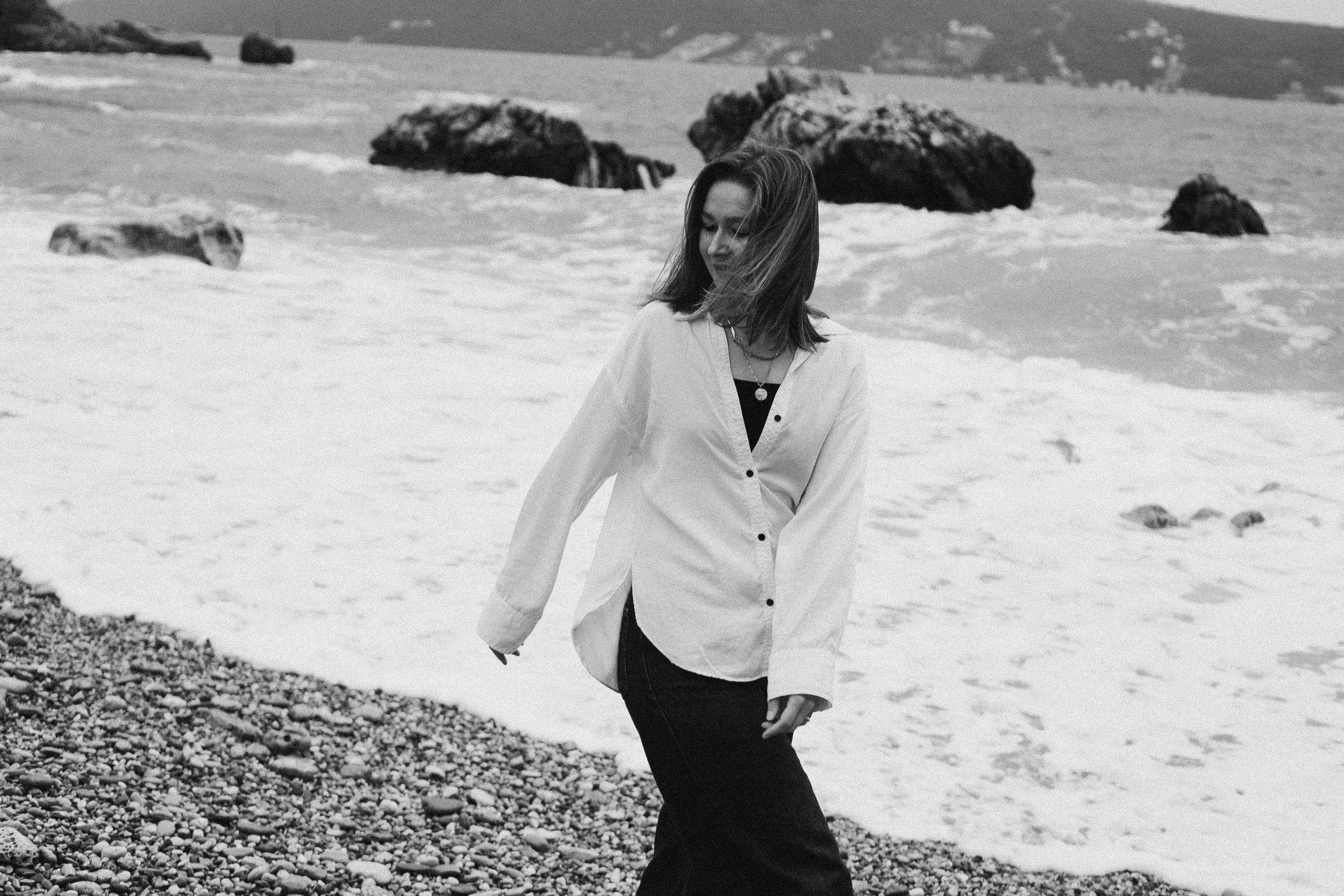 Женская фотосессия на море в Черногории. Семейный и свадебный фотограф в Черногории Татьяна Белякова