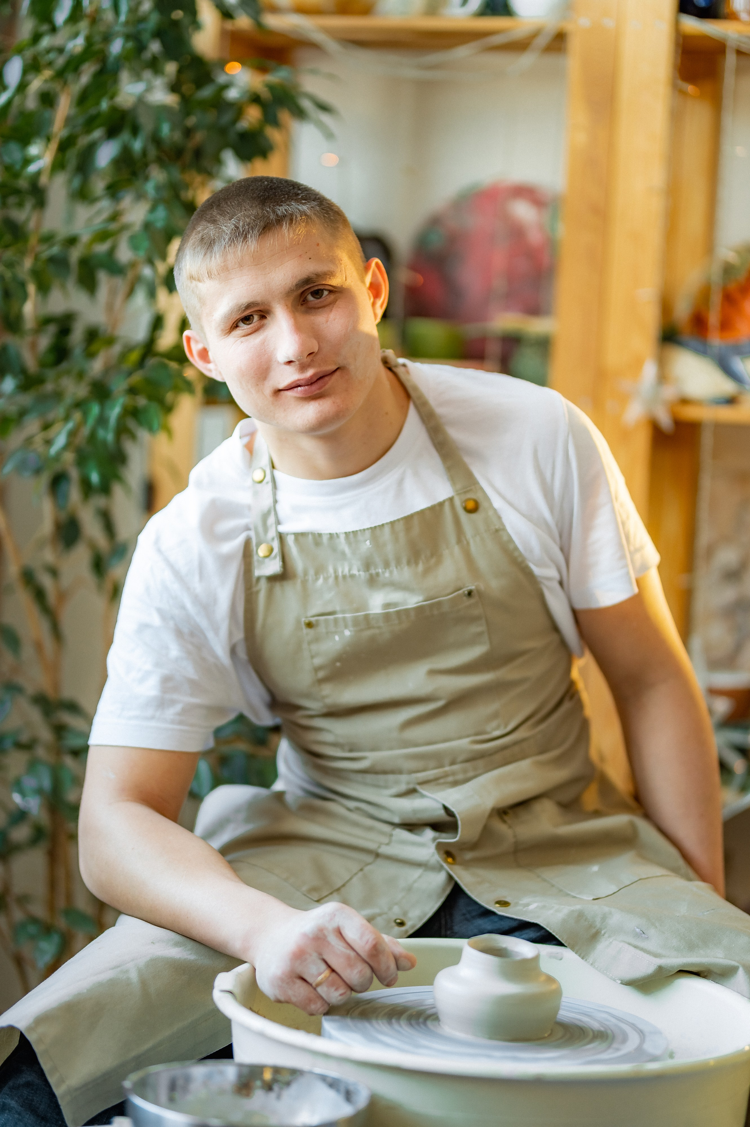 В гончарной мастерской. ProfotoNK