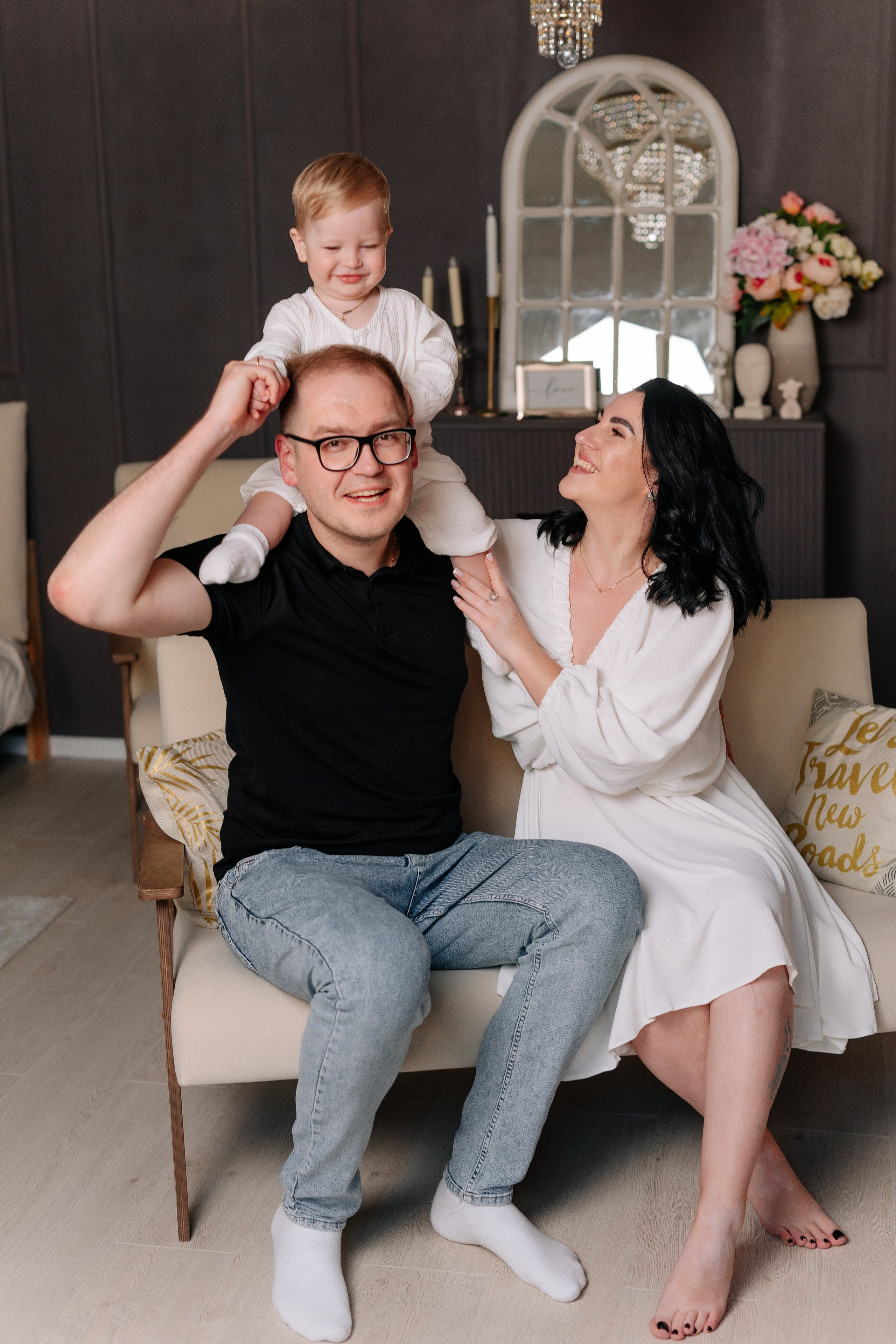 Семейная фотосессия. Фотостудия «Счастье» г. Обнинск