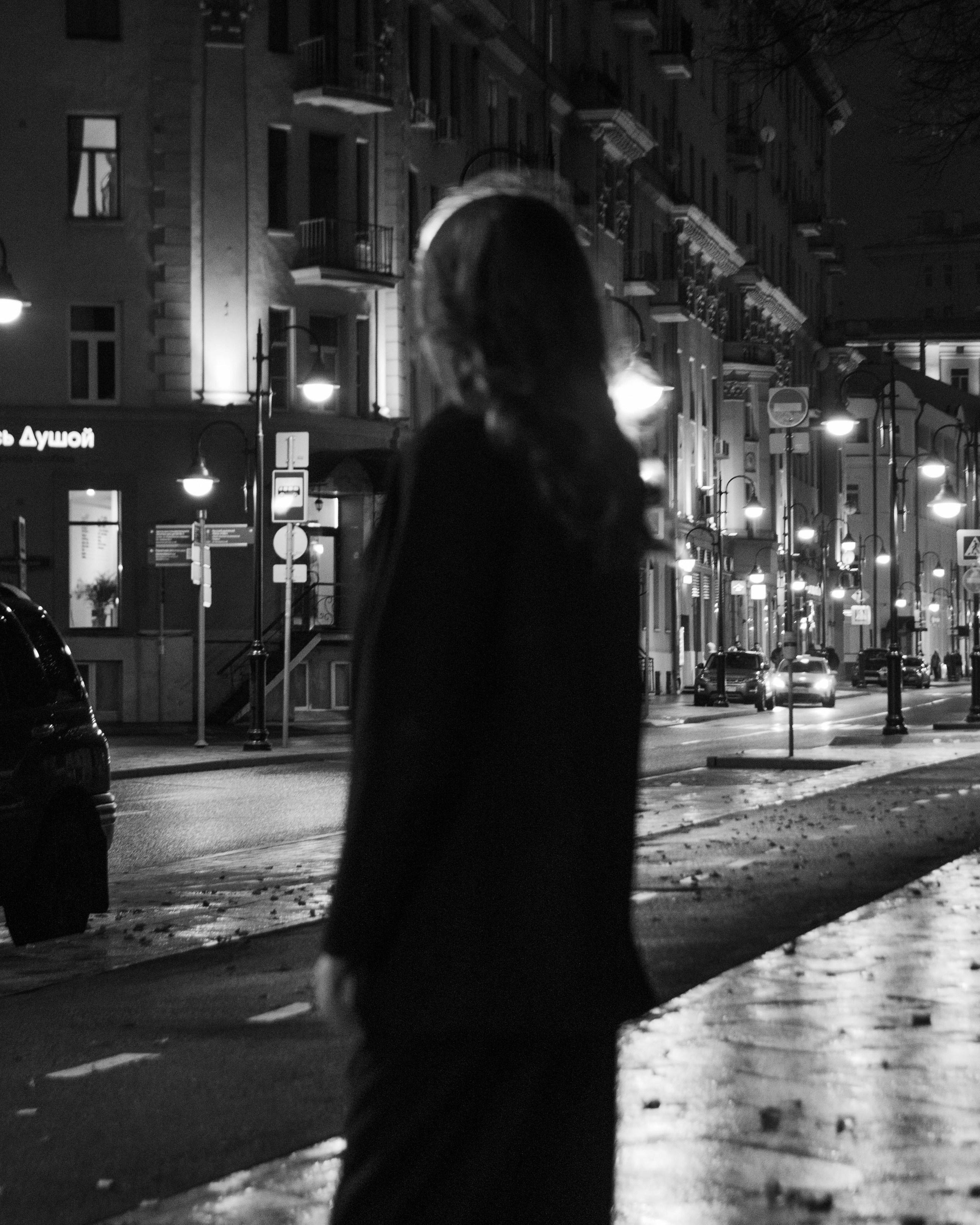 Черно-белый портрет. Портретный фотограф в Москве Владимир Саяпин