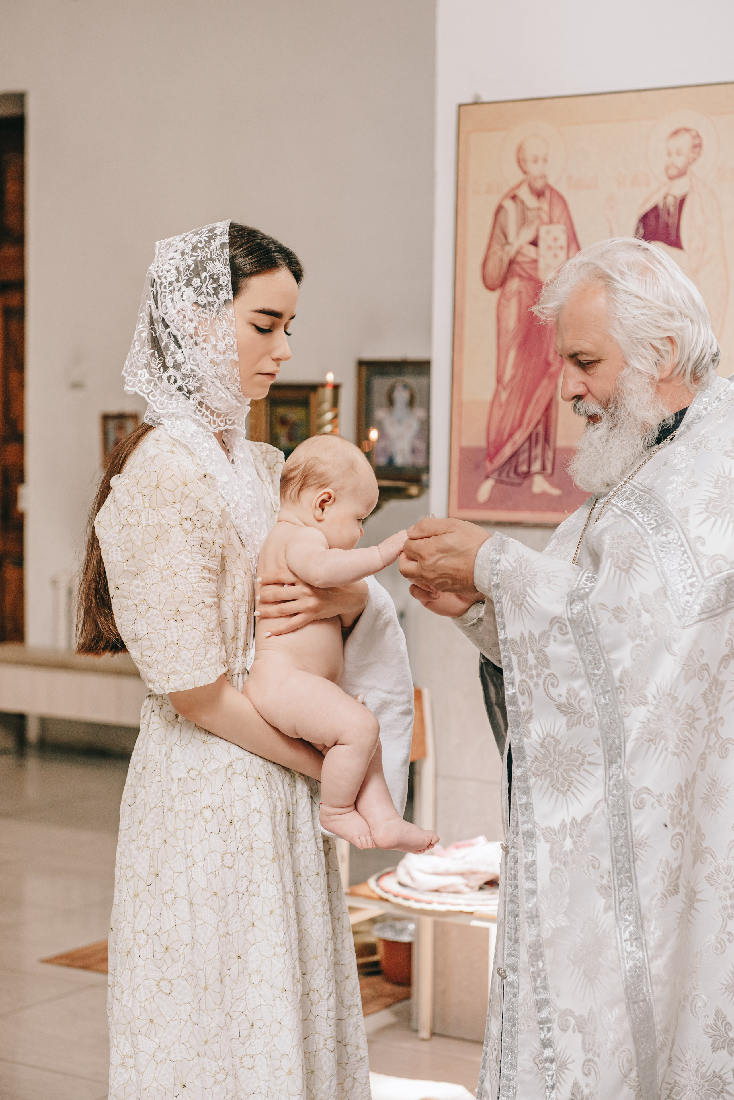 Крещение Мирославы. Фотограф в Краснодаре Зеленкина Дарья
