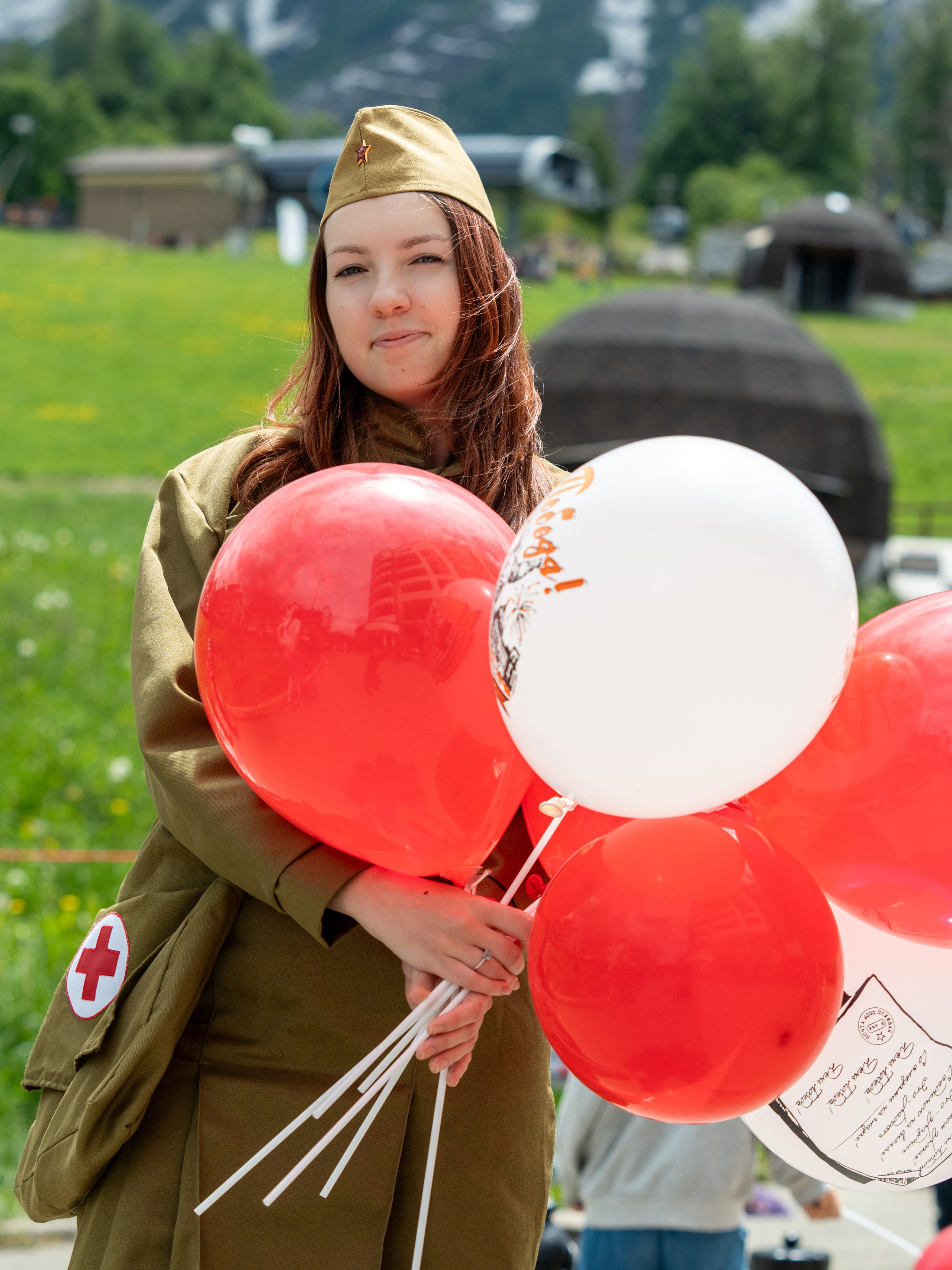 Шествие бессмертного полка 9 мая 2024 Rosa Springs. Репортажный фотограф в Красной Поляне и Сочи Павлюченко Екатерина
