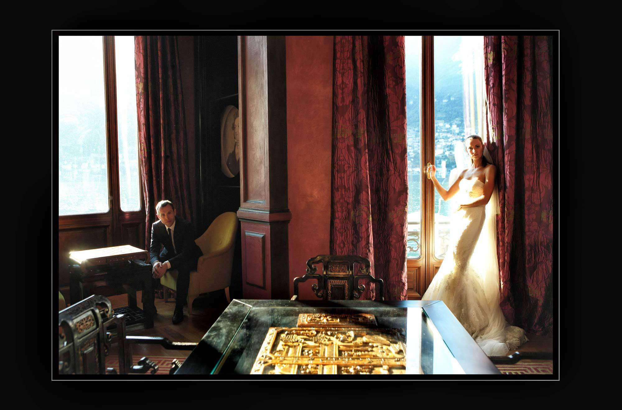 будуарная фотосессия невесты