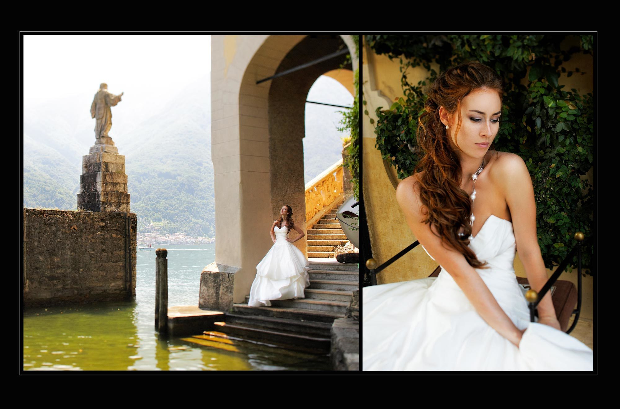 съемка свадьба на вилле Бальбьянелло