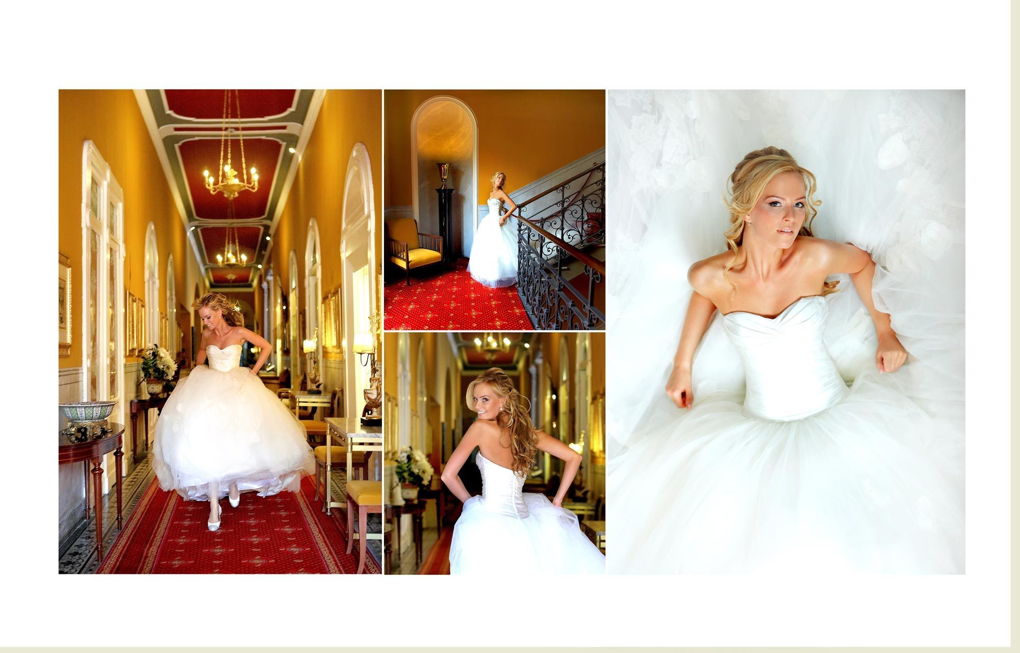 свадебная фотосессия невесты