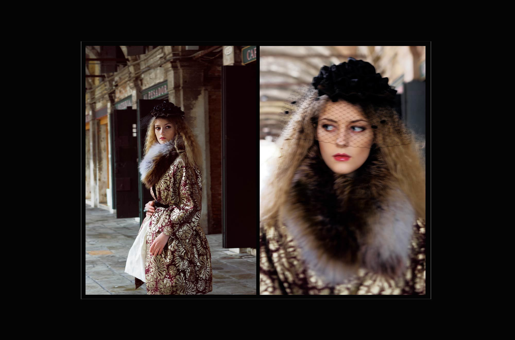 фешн на улицах Венеции,