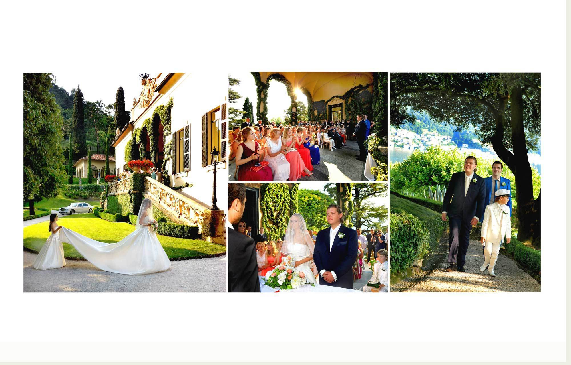 Villa del Balbianello русская свадьба