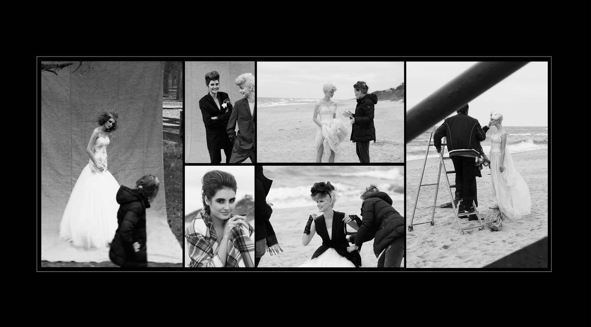 бэкстейдж съемки, editorial wedding