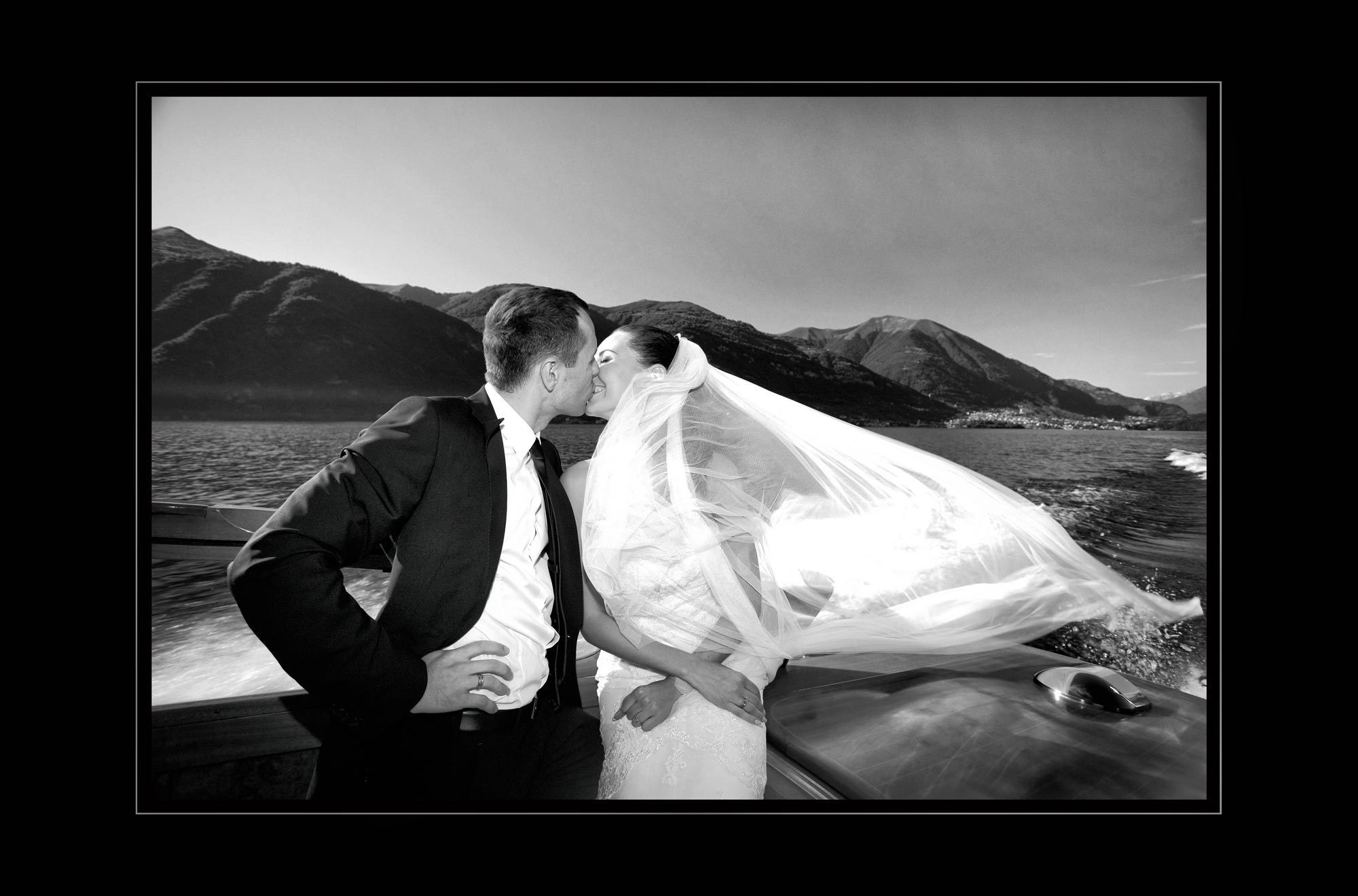 озеро Комо лодка