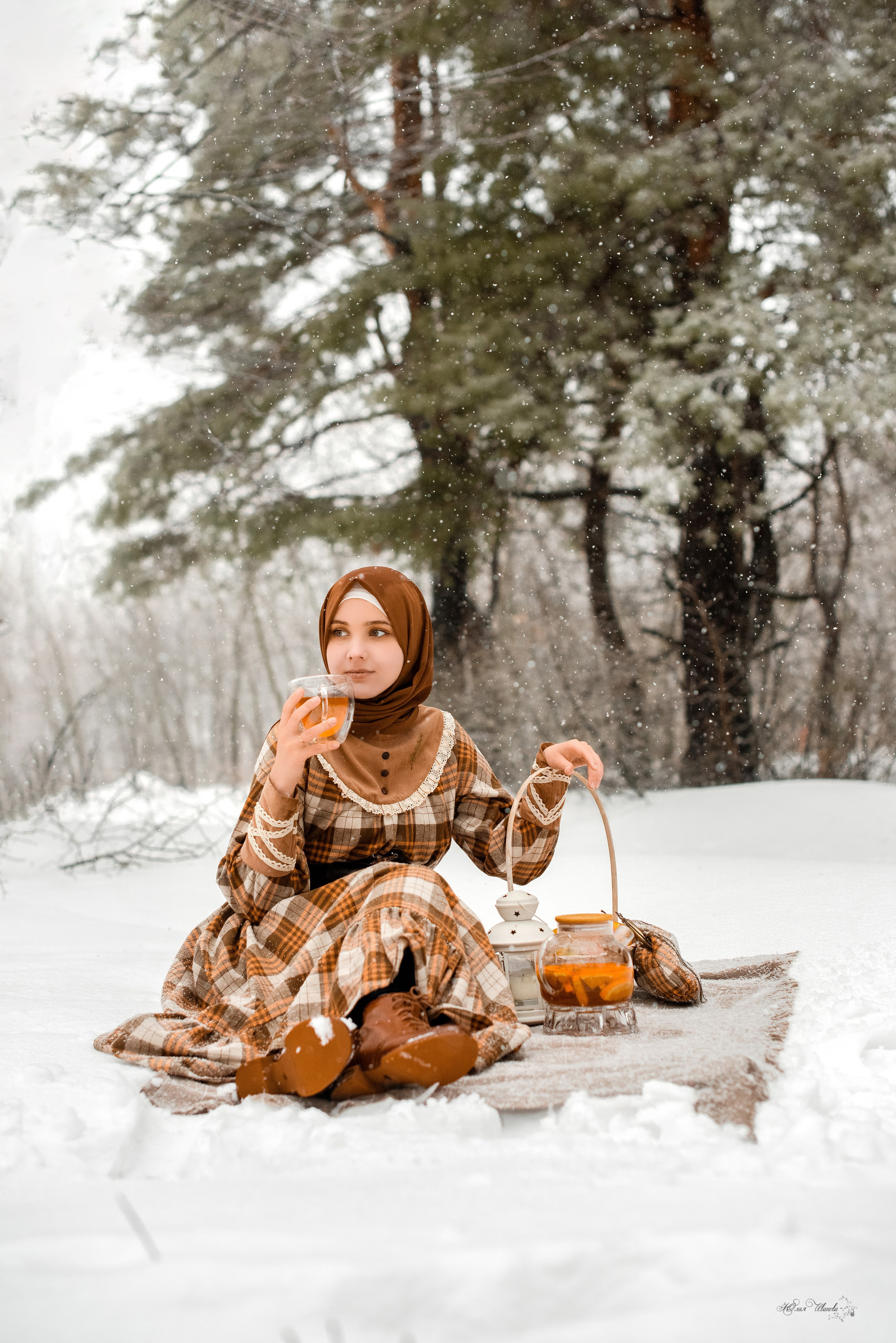 Прогулка по лесу Анастасии. Конный фотограф в Саратове Юлия Иванова
