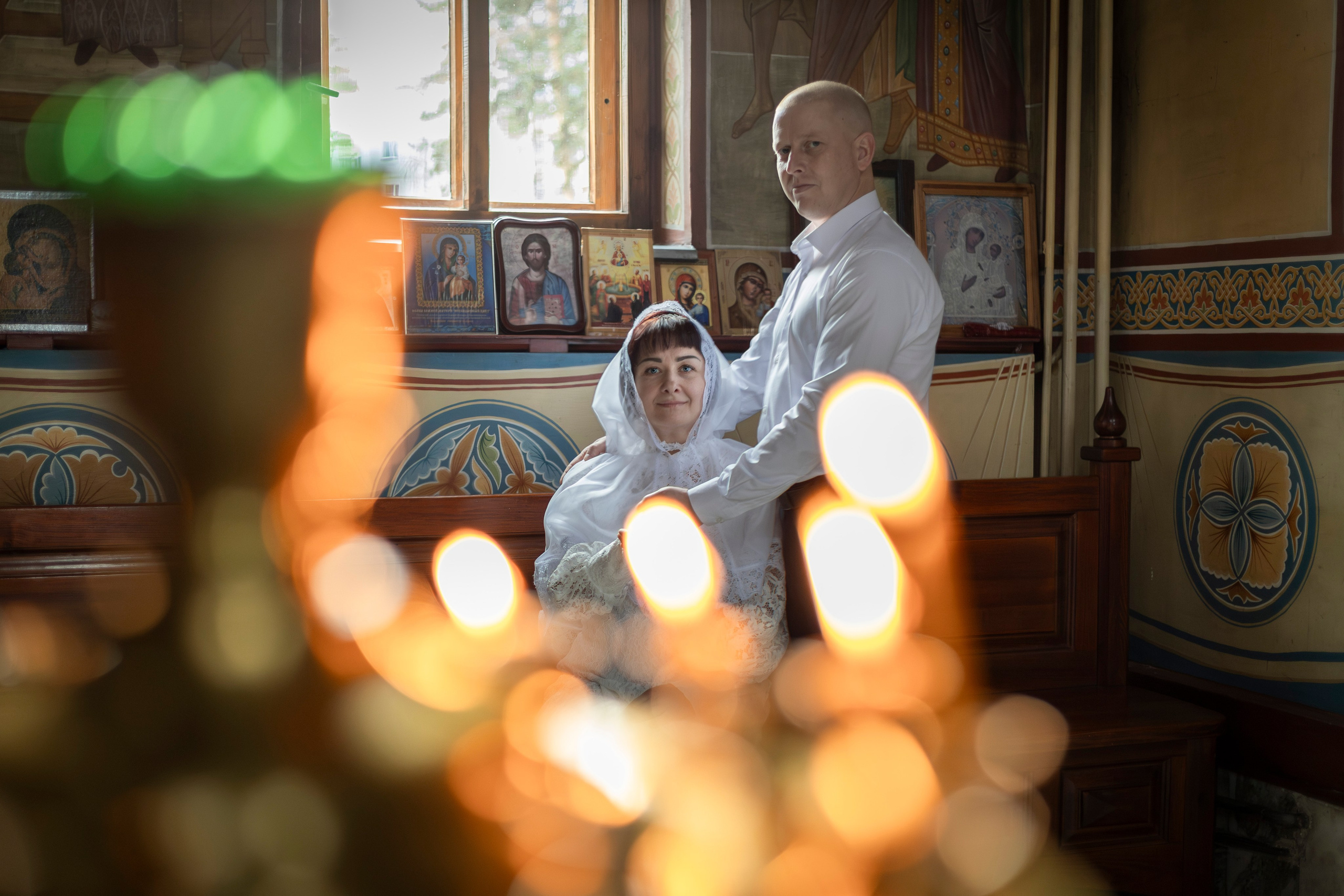 Венчание Артема и Инны. ТОП Фотограф на Крещение и Венчание Железногорск Алексей Мещеряков