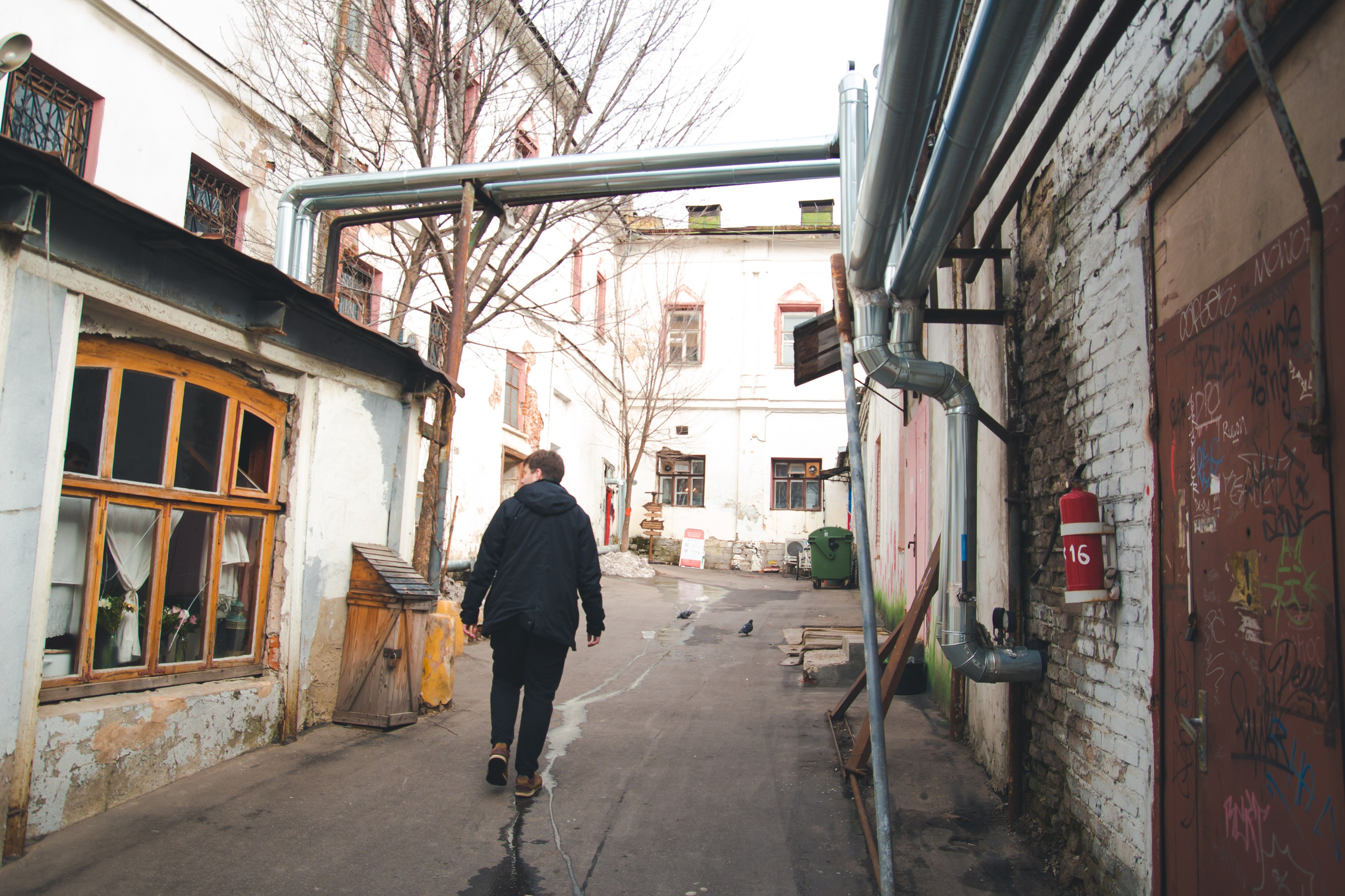 С Сашей на Хохловке. Фотограф Мария Згонник