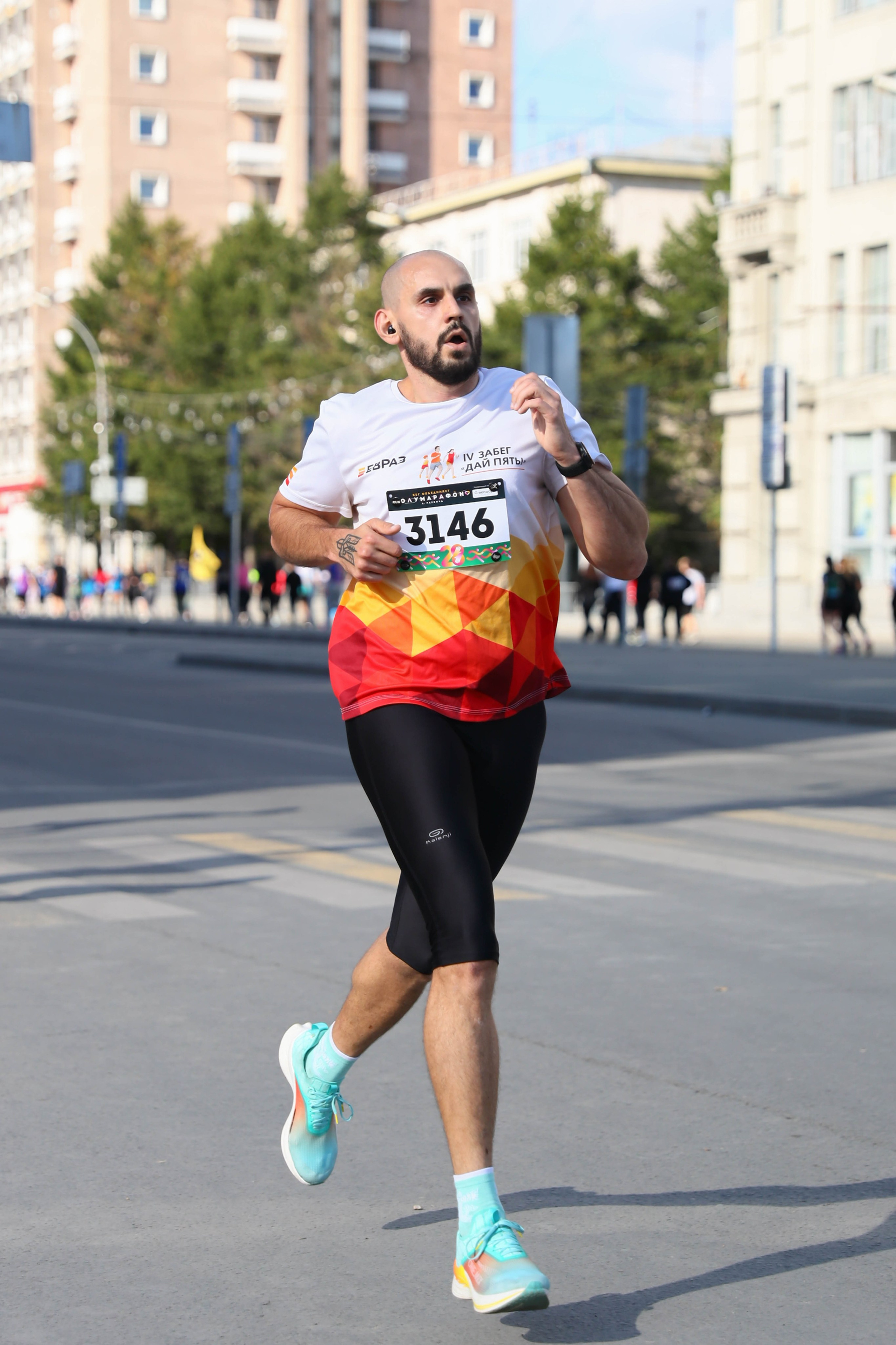 Полумарафон А. Раевича 2025. Репортажный фотограф в Новосибирске Алена Помазунова