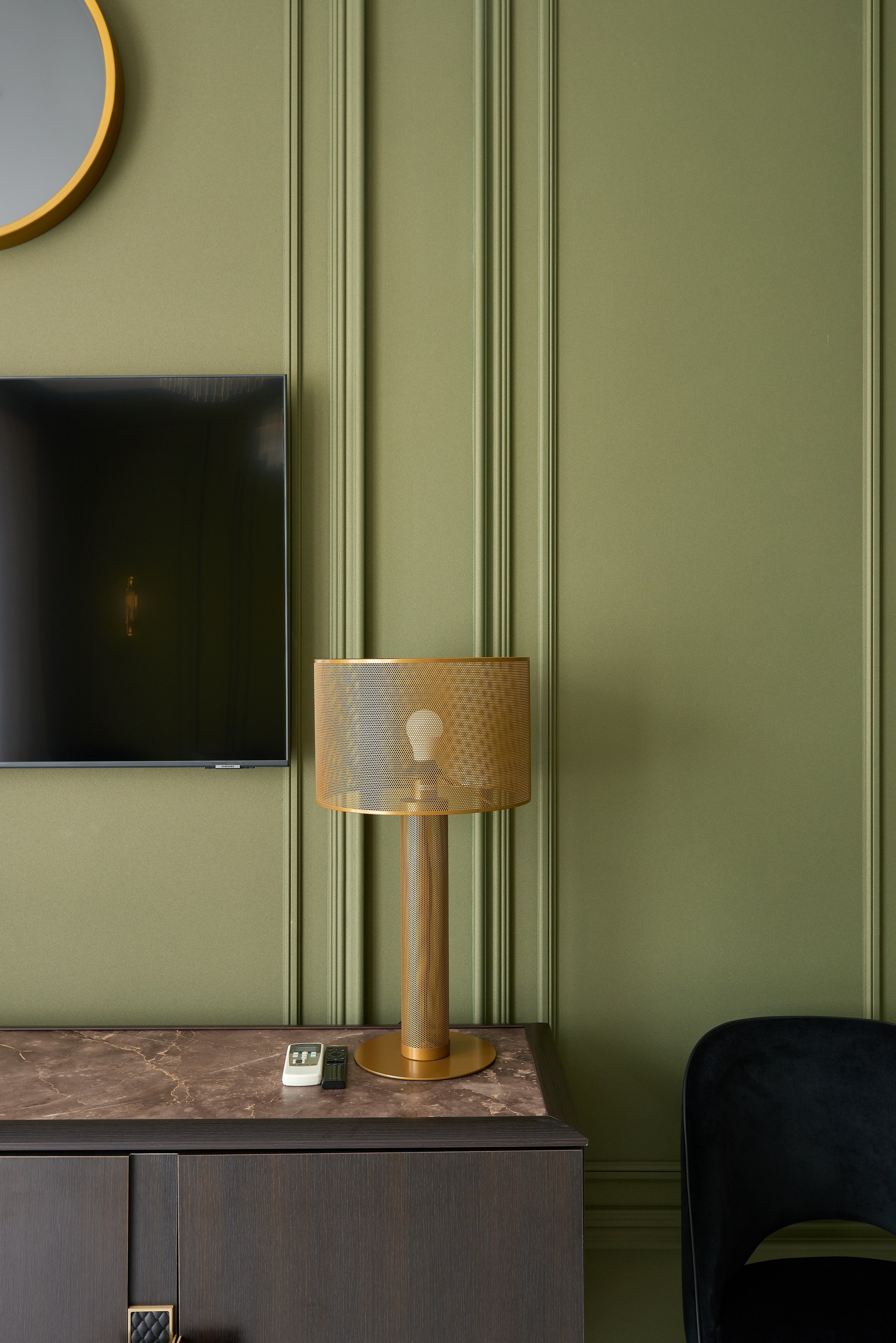 Зеленая комната, Магнитогорск. Абросимов Лев интерьерный и архитектурный фотограф