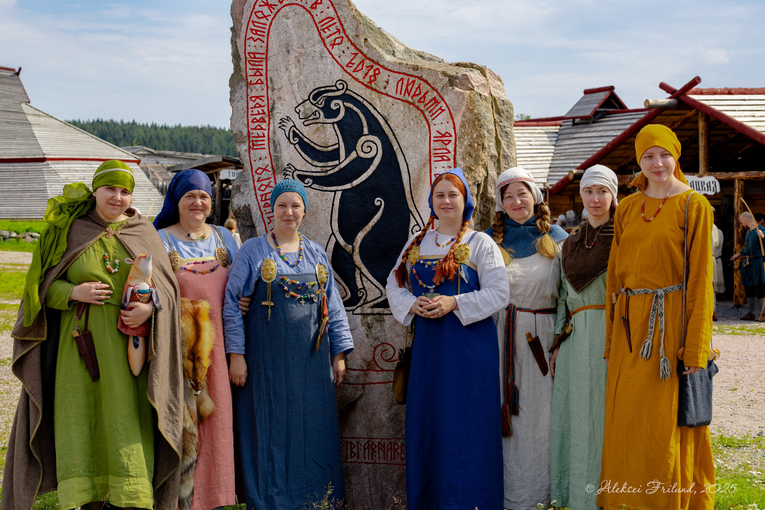 Исторический парк «Бастiонъ» (фестиваль «Карельская Земля» 2025 г.). Аэросъемка. Фото и Видео в Карелии. Алексей Фрилунд