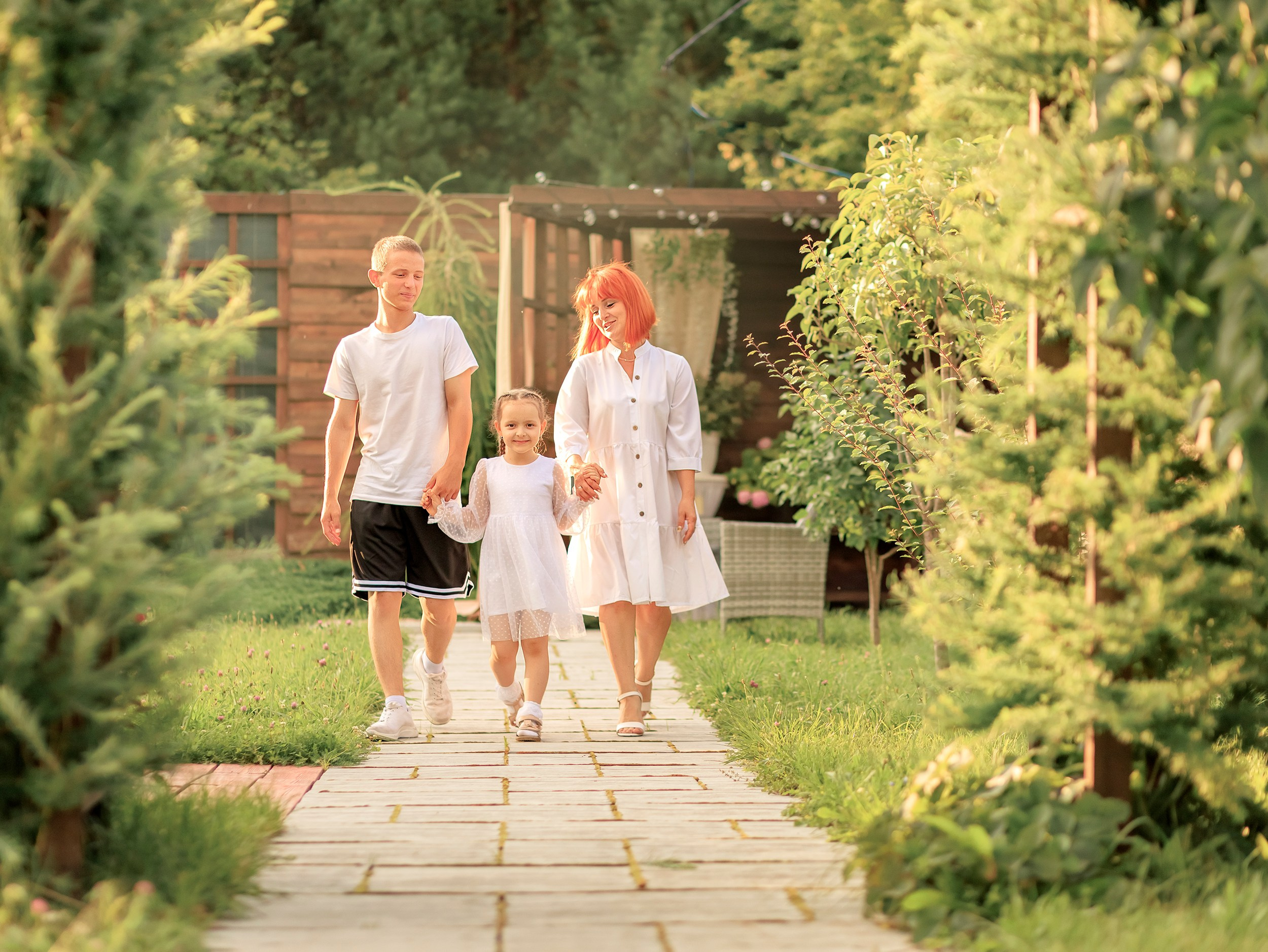 Семейная съёмка. Фотографирую в парке-заповеднике «Купидон»