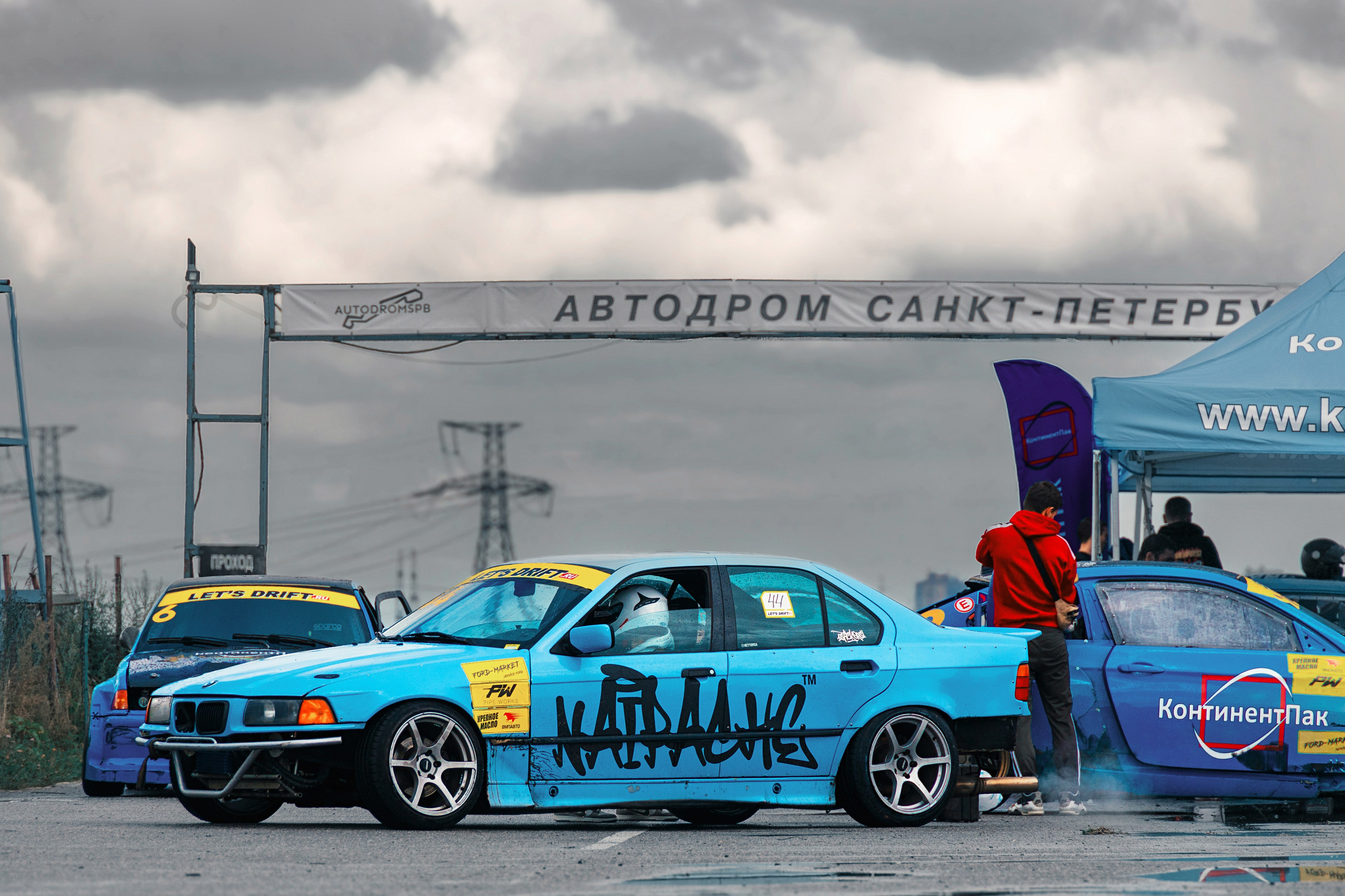 Фотосъемка соревнований по дрифту в Санкт-Петербурге | Спортивный репортаж