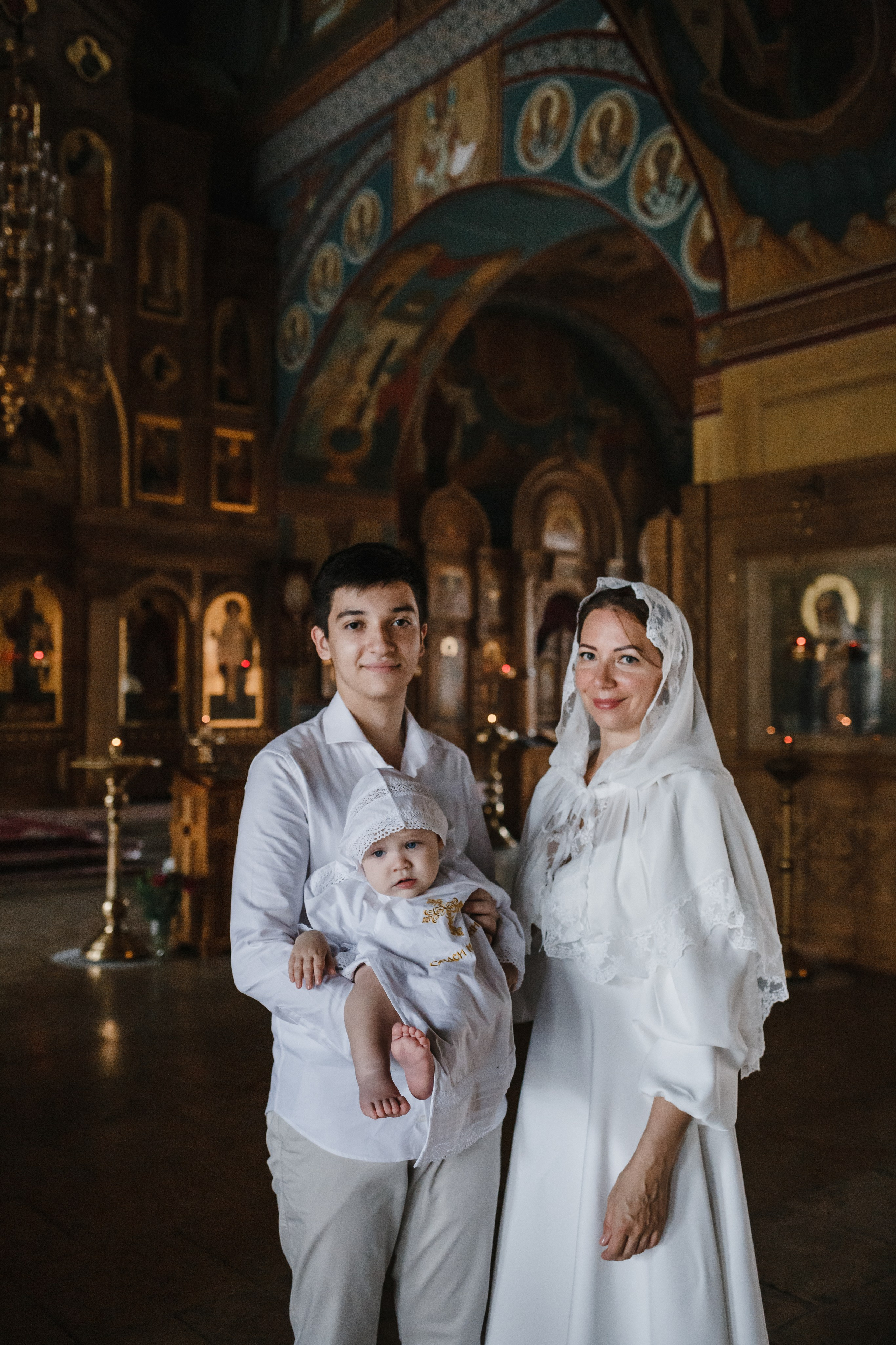 Крещение Кирилла. Семейный фотограф Николаева Ольга