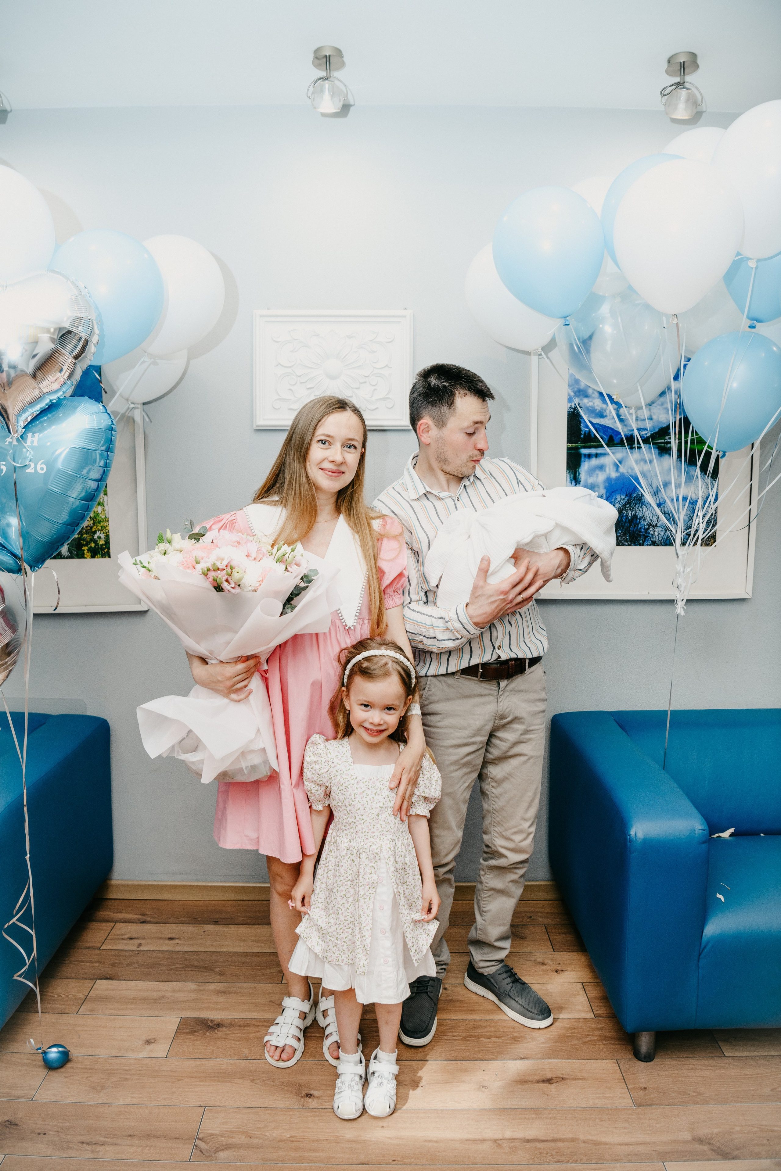 Выписка Ивана. Фотограф на выписку из роддома в Москве и МО