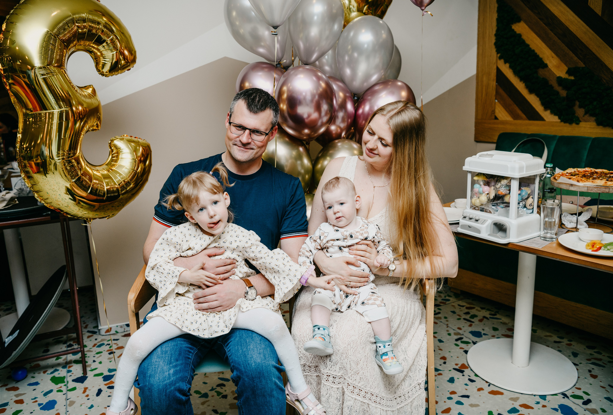 ДР Лизика. 3 года. Фотограф на выписку из роддома в Москве и МО