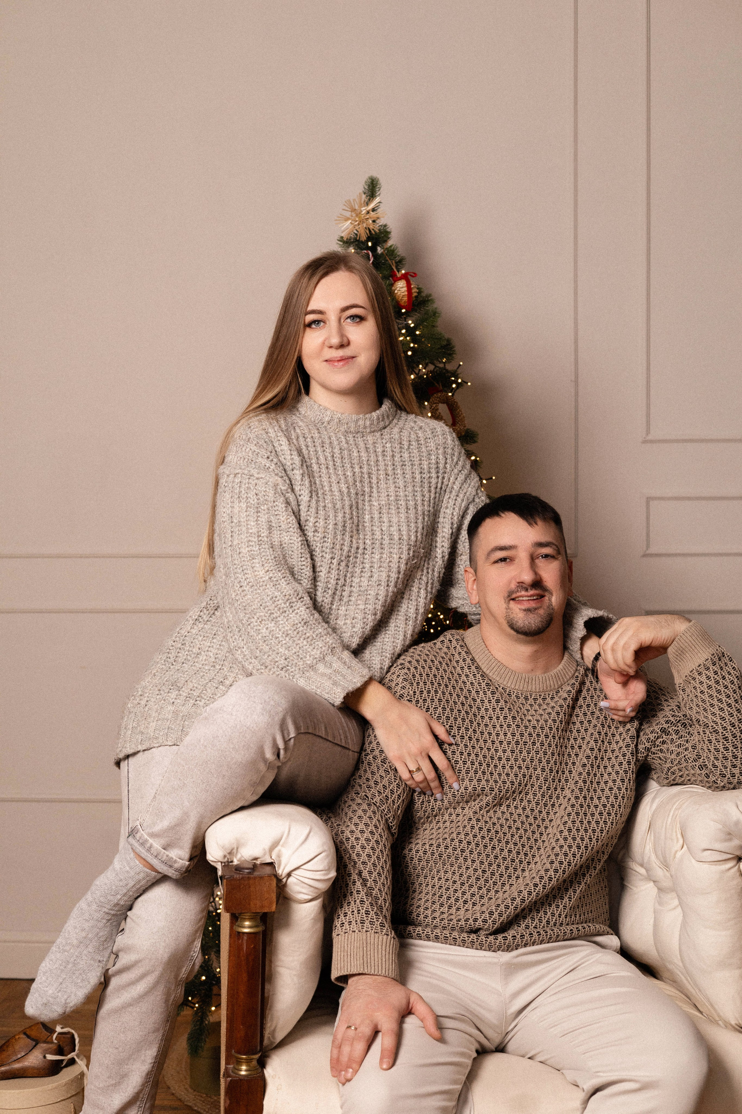 Рождественская семейная история. Свадебный и портретный фотограф Соломко Диана