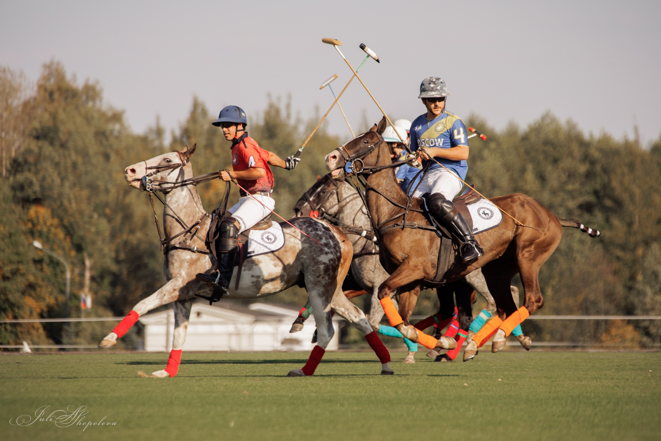 Осенний кубок по конному поло. Детская Конная фотография в Москве Юлия Шепелева
