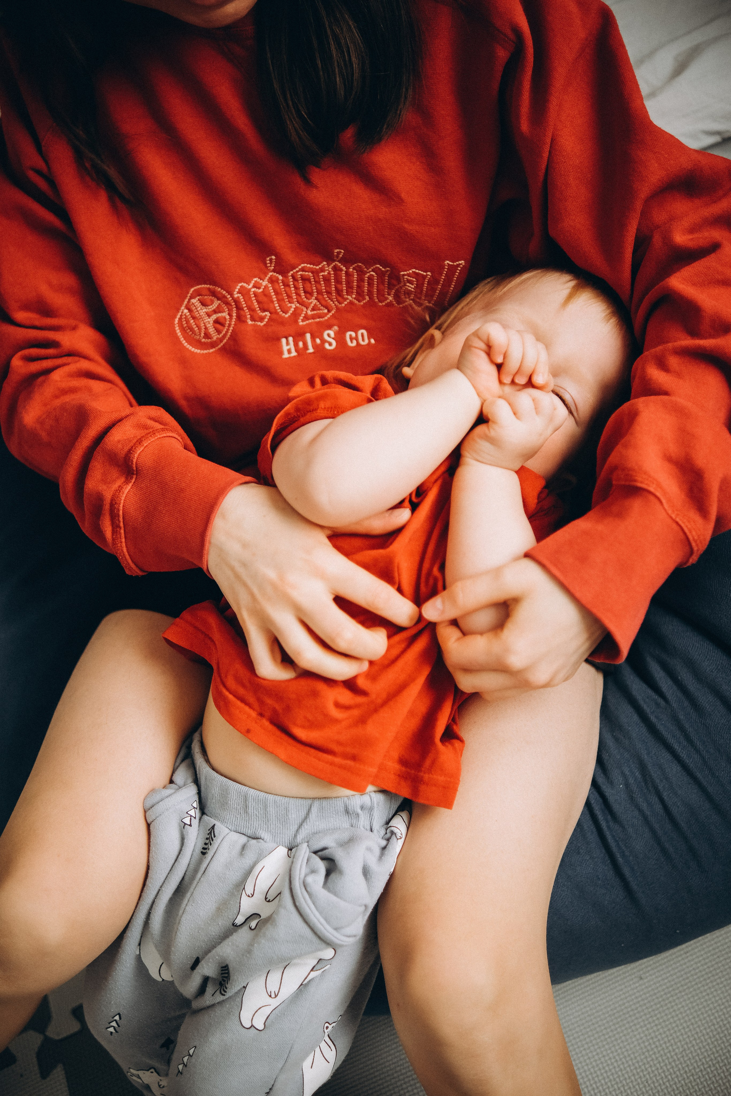 У Ирины дома. Семейный детский ньюборн фотограф в Москве Марта Петрова