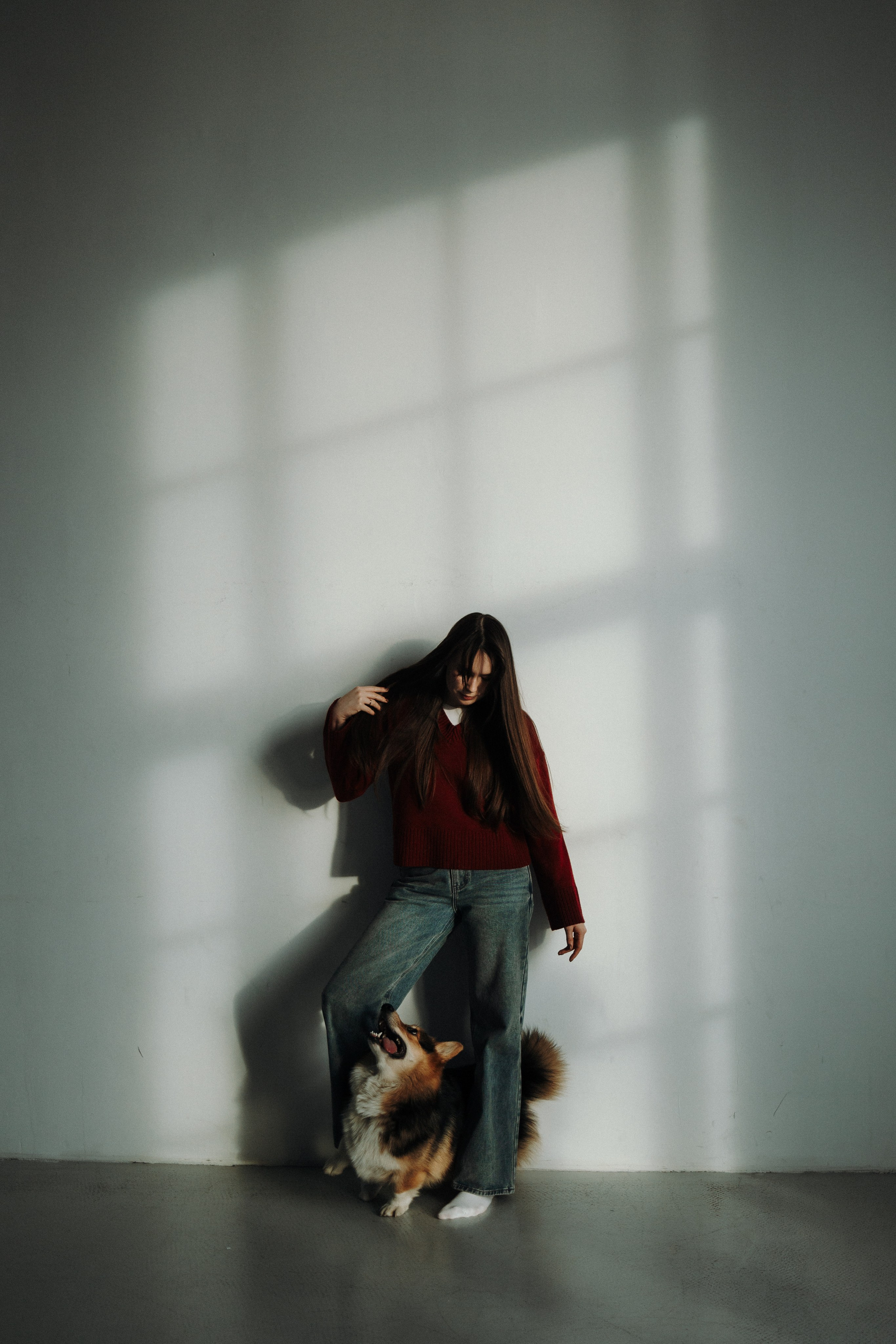 Настя и Коржик. Фотограф — Анималист | Санкт-Петербург