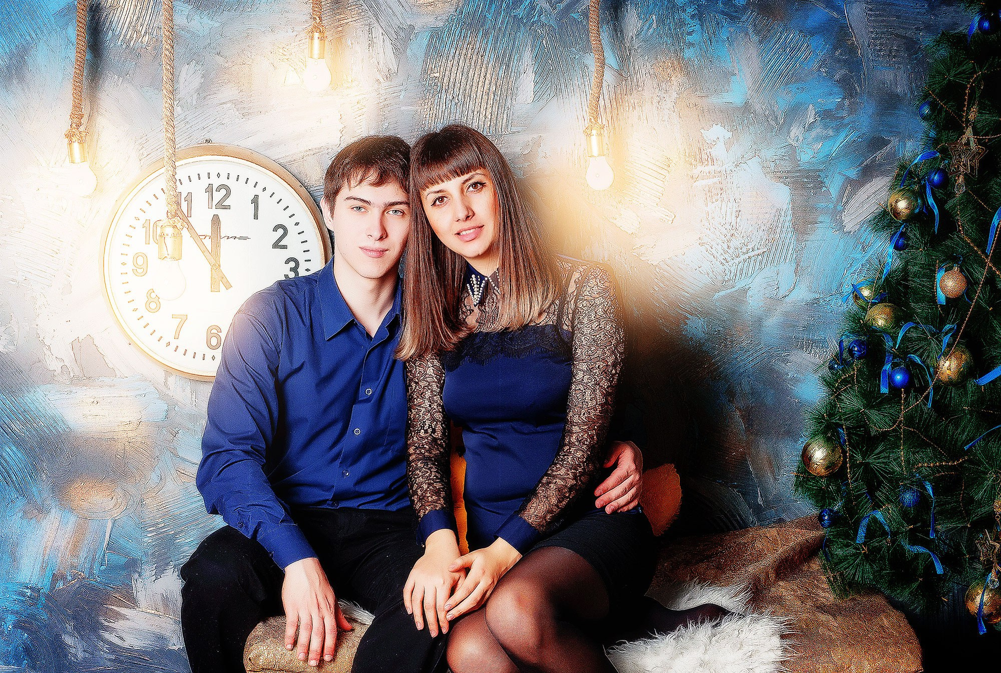 Семейная съёмка в студии. Семейный фотограф г. Новокузнецк Юлия Машникова