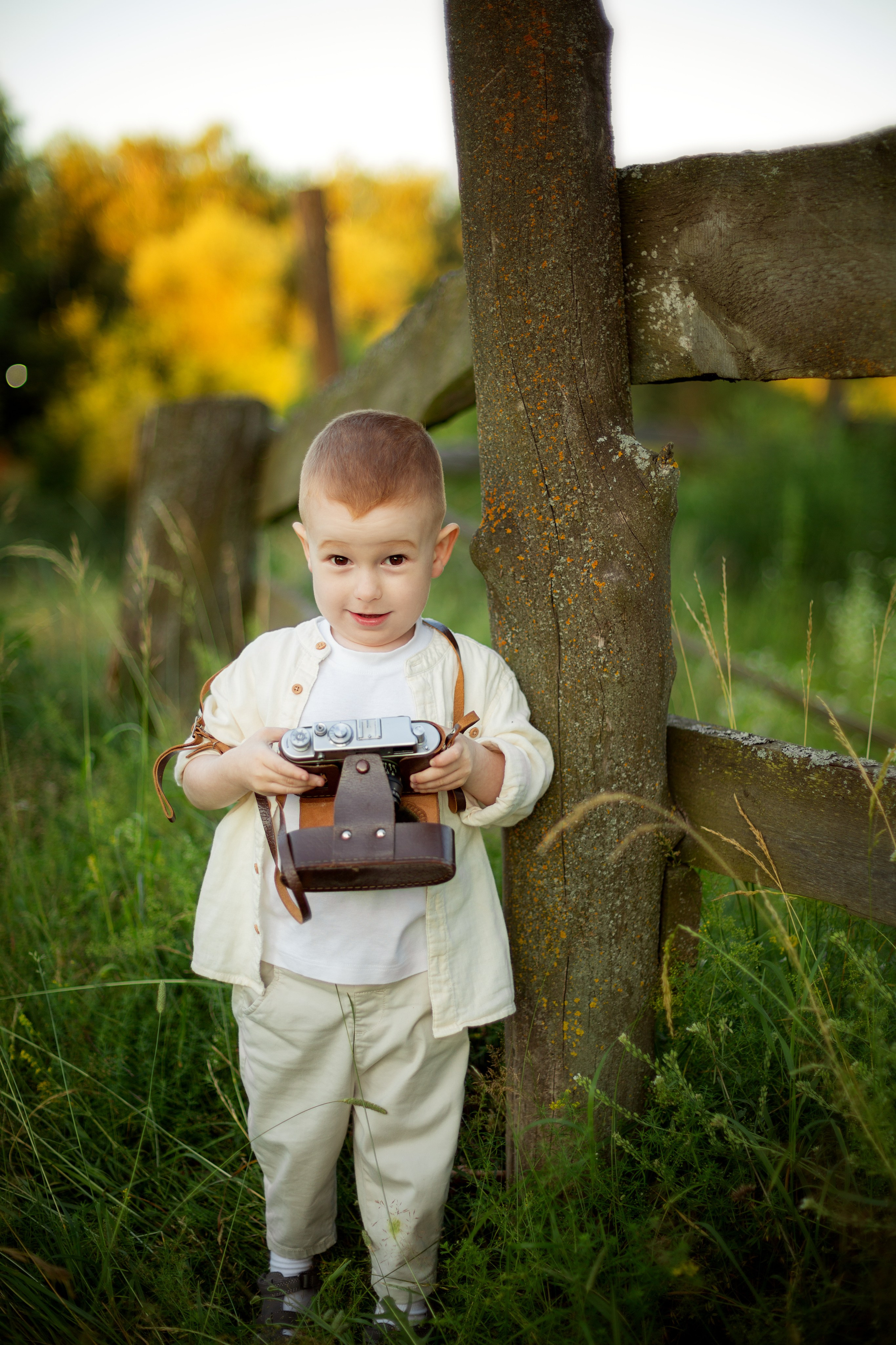 Семейный летний пикник с велосипедом. Фотограф Ульянкина Мария
