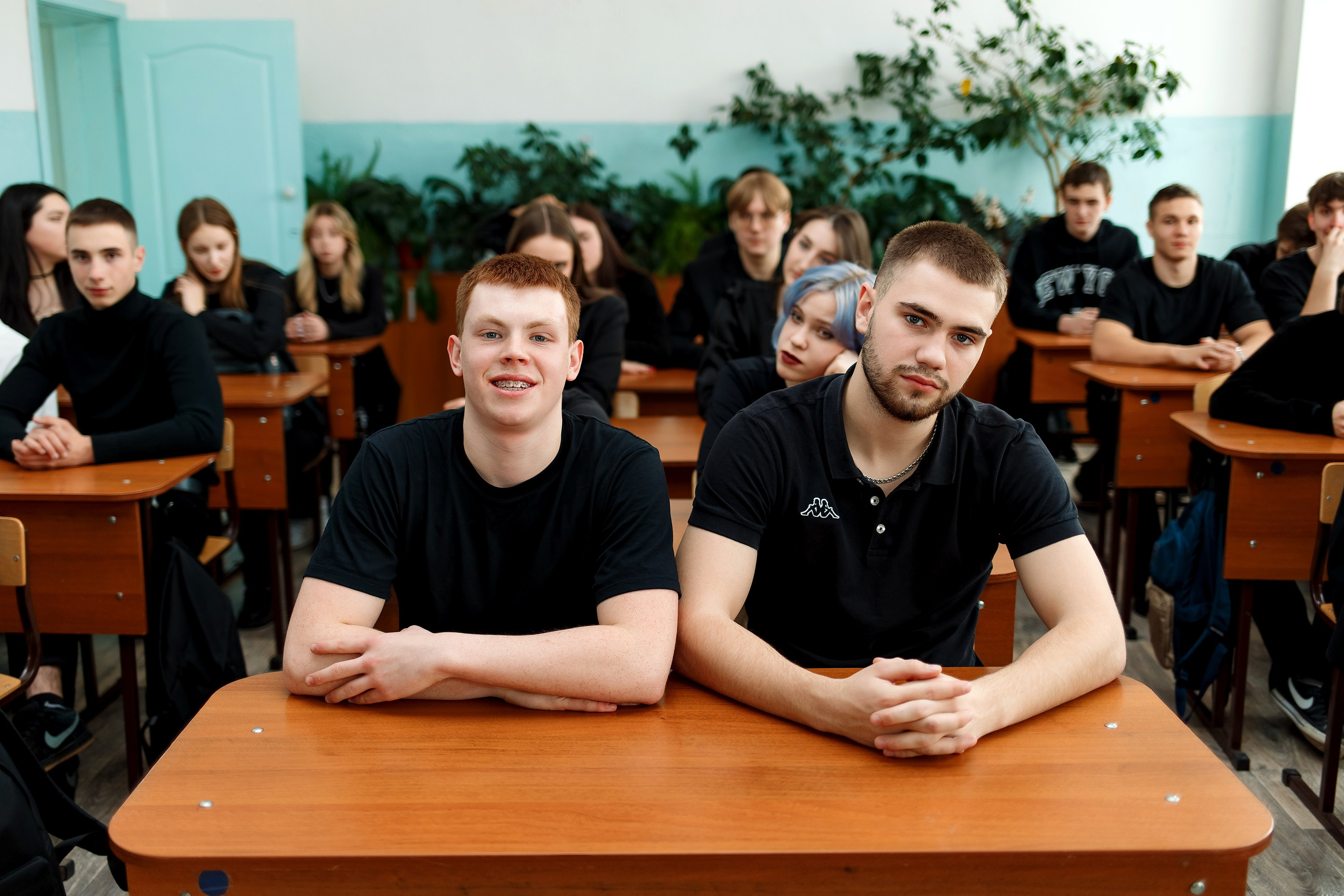 11 класс съемка в школе. Фотограф Любовь Корниенко, Примоский край