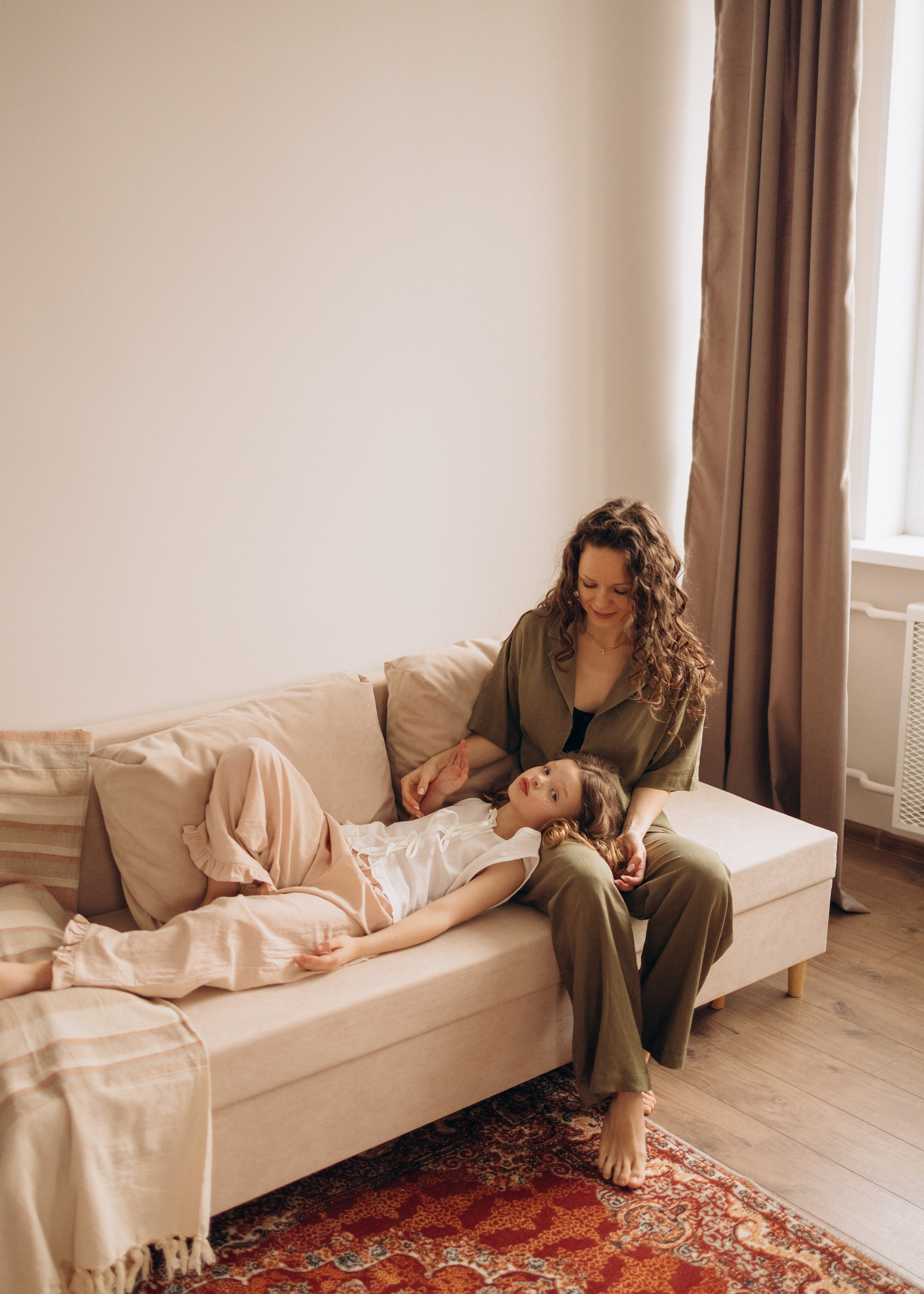 Катя и Амелина. Семейный фотограф В Москве Александра Дейкун