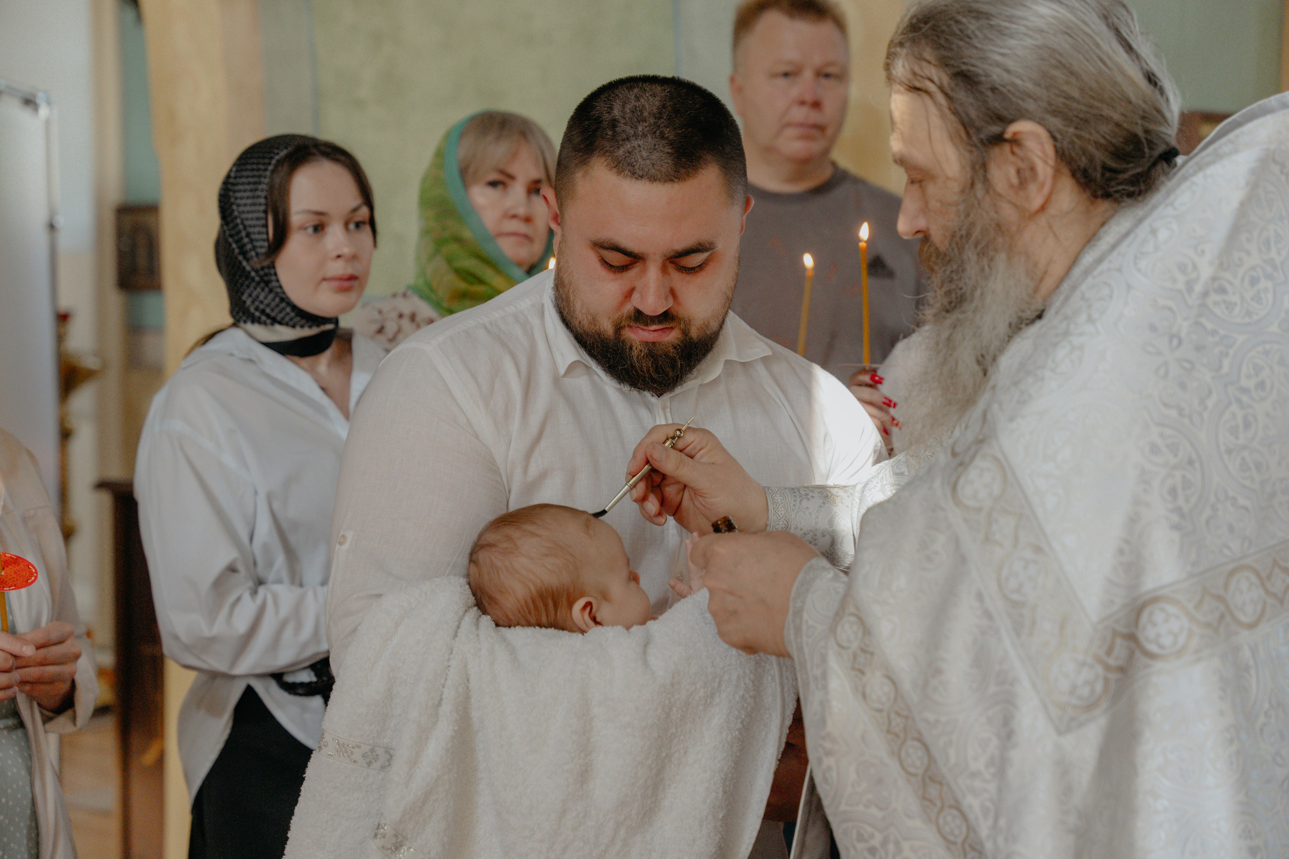 Таинство крещения. Никольская Церковь