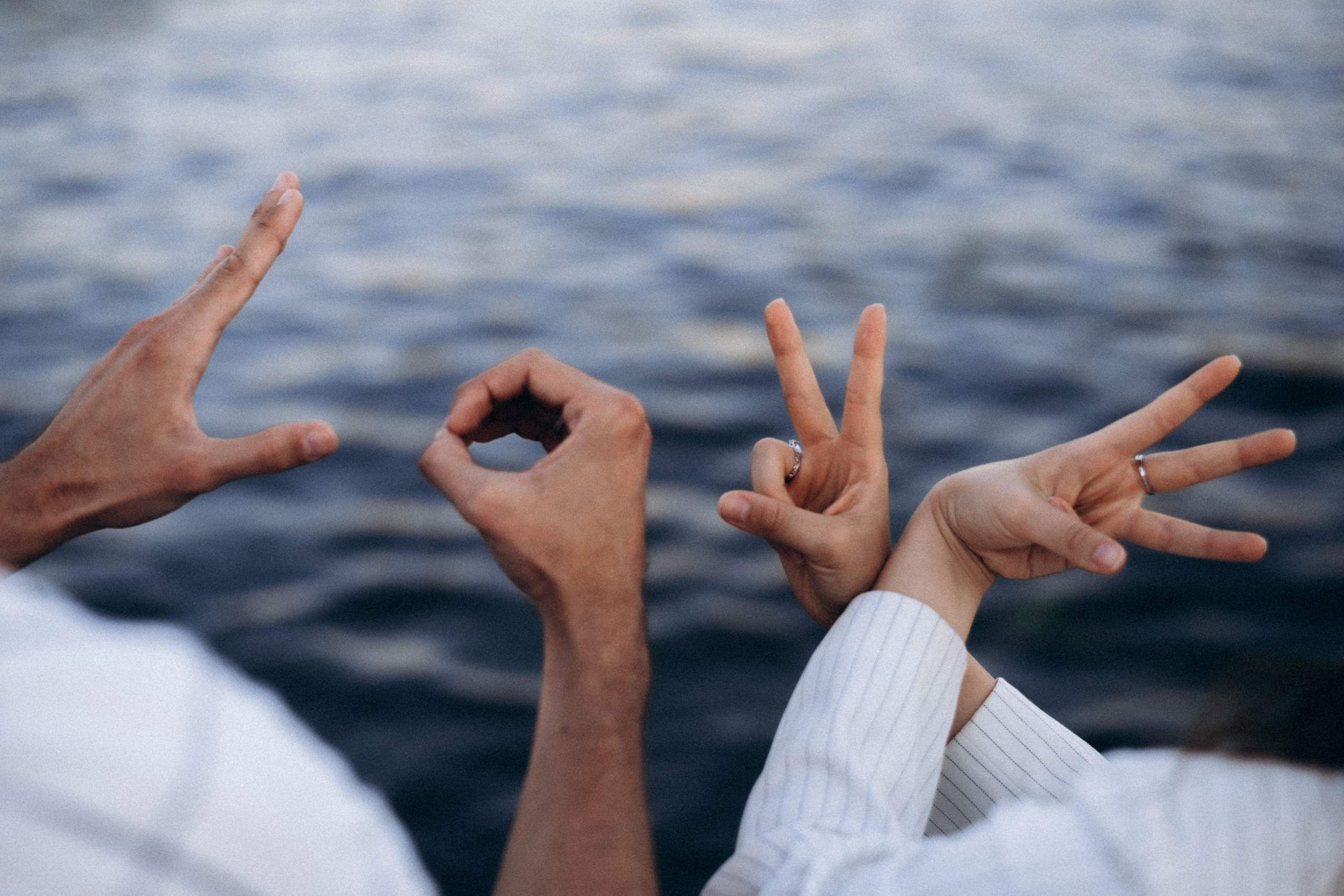 Любовь на набережной в Москве