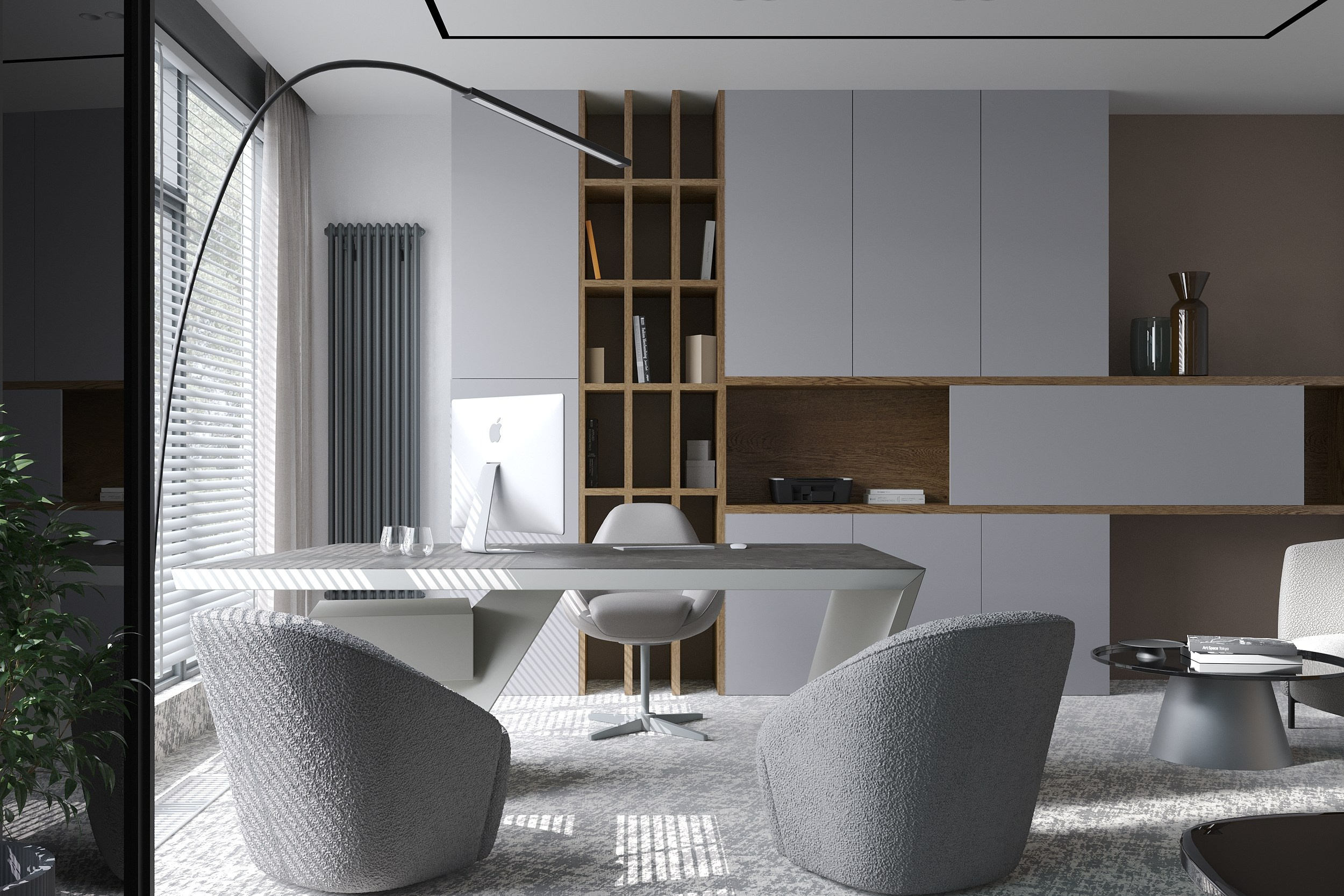 Офис. 3D визуализатор интерьеров жилых и коммерческих помещений Полина Зотова