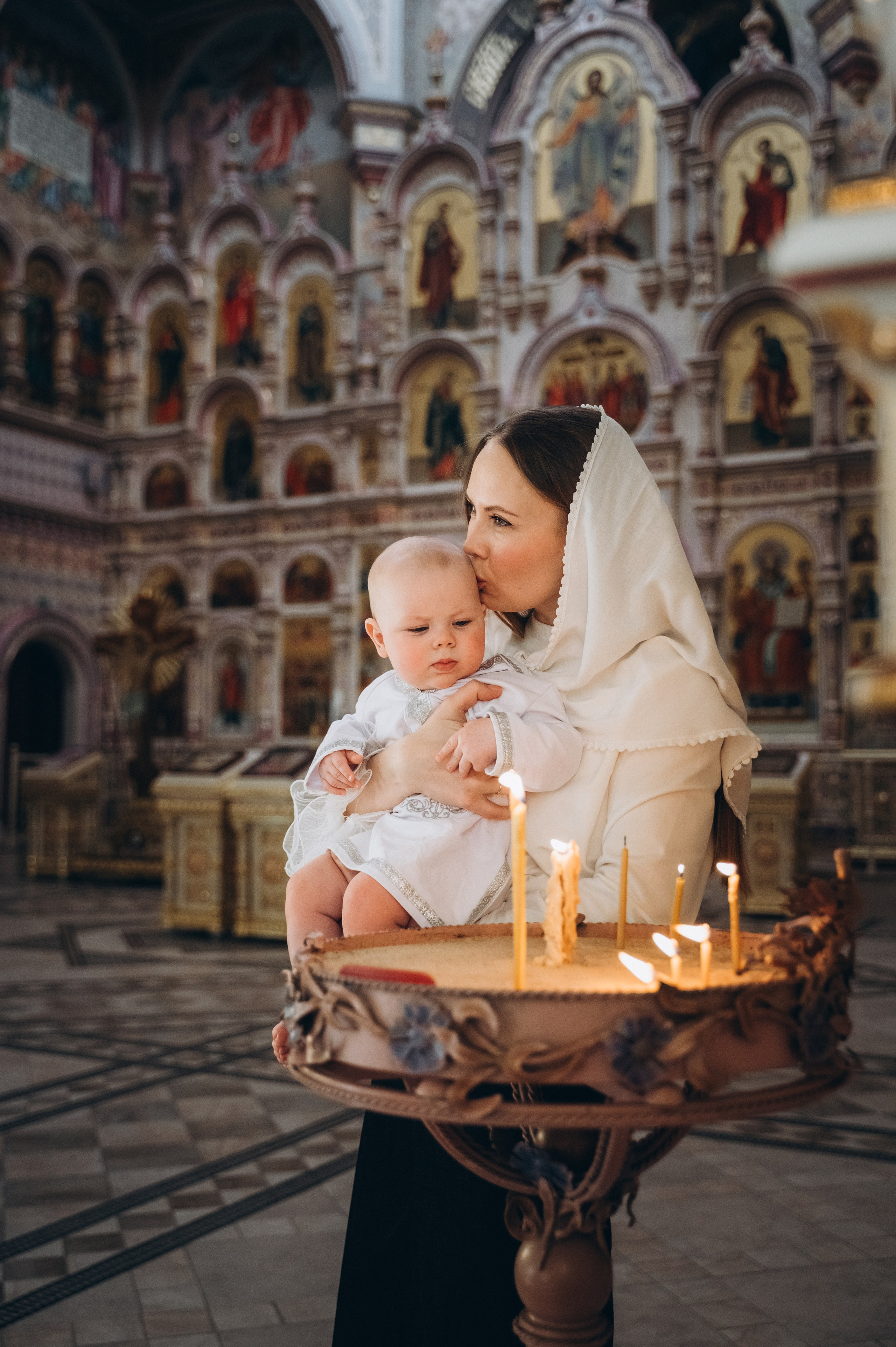 Крещение Фёдора (Храм Всех Святых) криптовый. Семейный фотограф в Минске Дарья Дреко