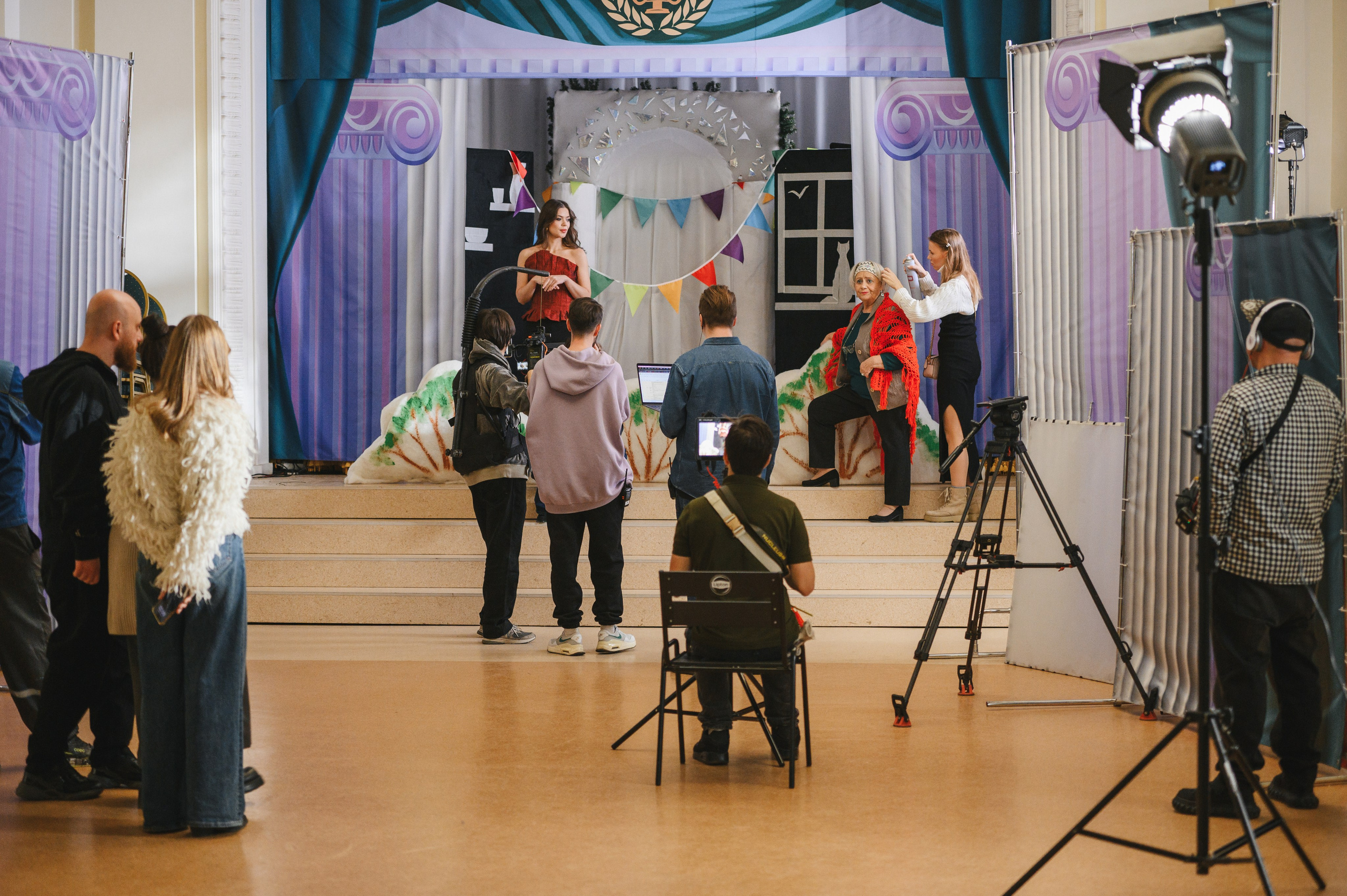 Бекстейдж съемки фильма «Сбудется». Фотограф в Самаре