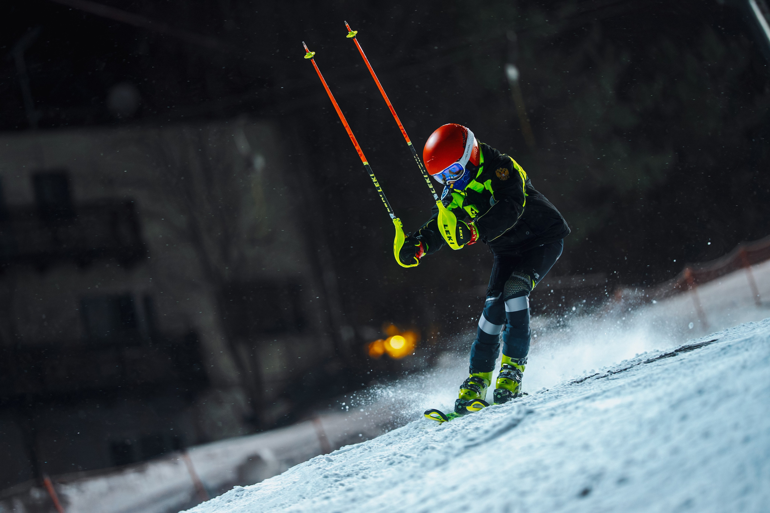 2025.12.25 | Горные лыжи. Тренировка. Шуколово, 5й склон. Фотограф Студитский Евгений