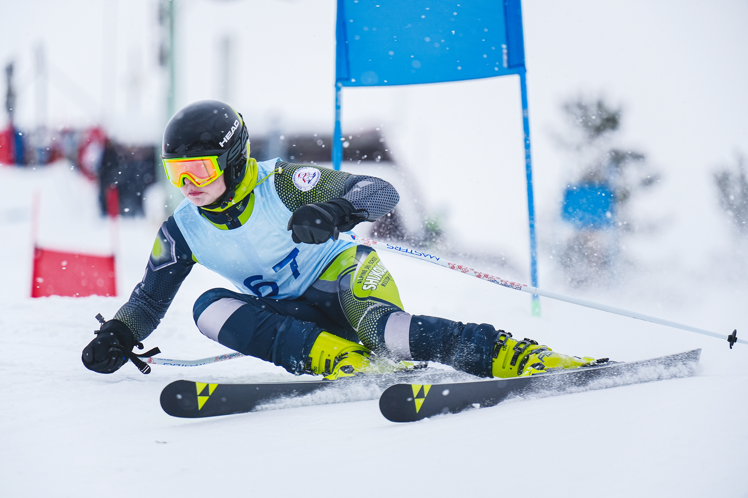 Соревнования МО «На приз Губернатора» SL и GS U14, U16. Фотограф Студитский Евгений