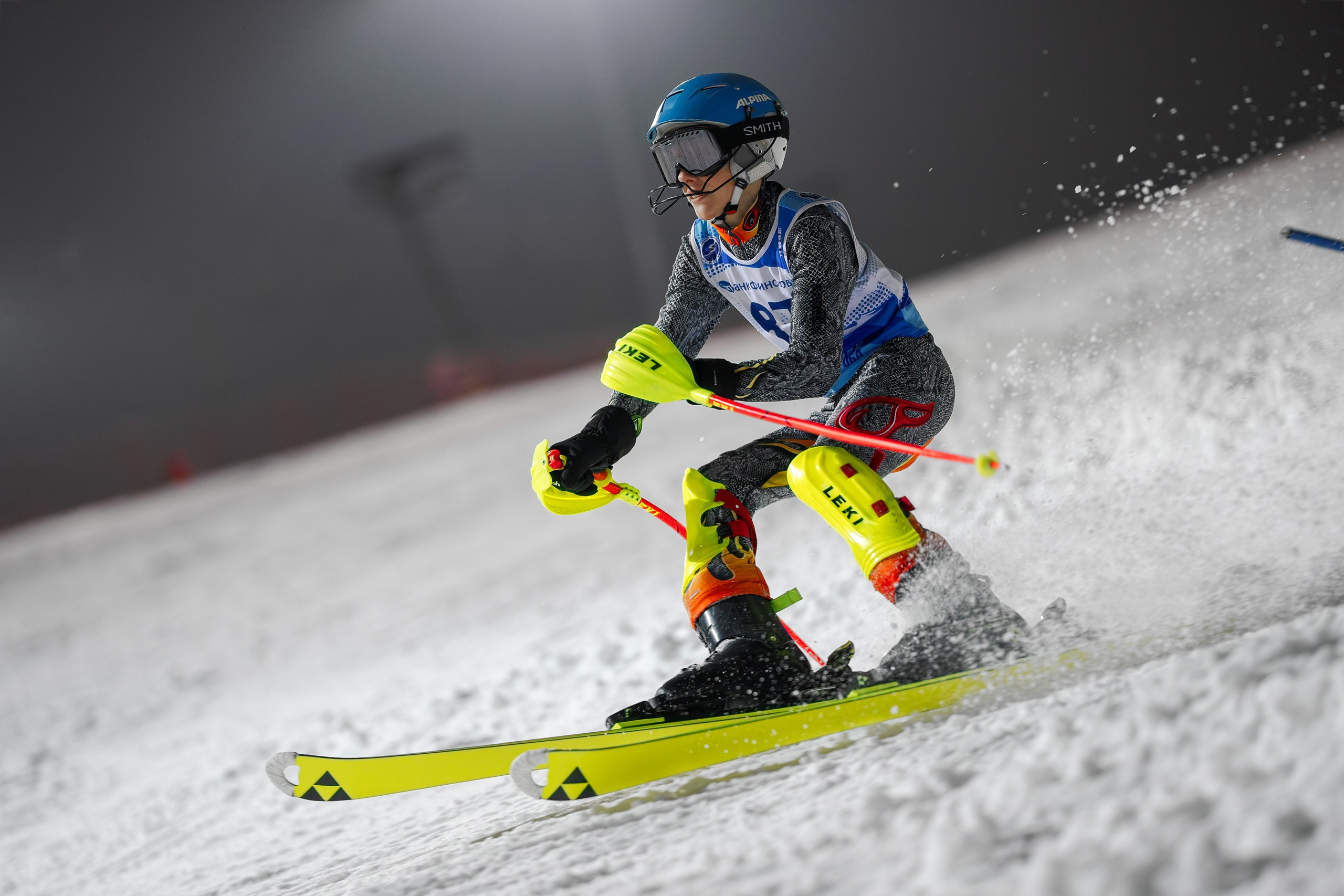 Соревнования Дмитровского городского округа по горнолыжному спорту «Открытие зимнего сезона» 2024-2025. Фотограф Студитский Евгений