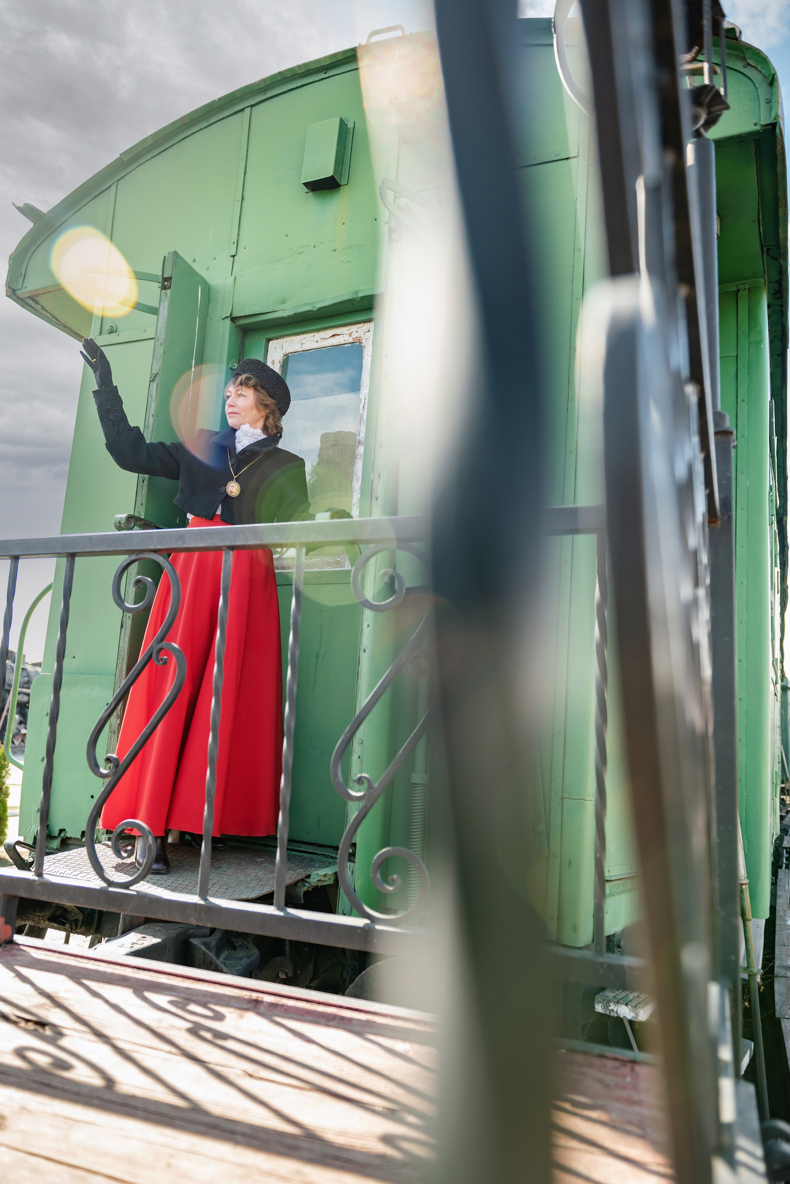 Наталья и Ретропоезд. Свадебный и семейный фотограф в Дзержинске Екатерина Шулакова