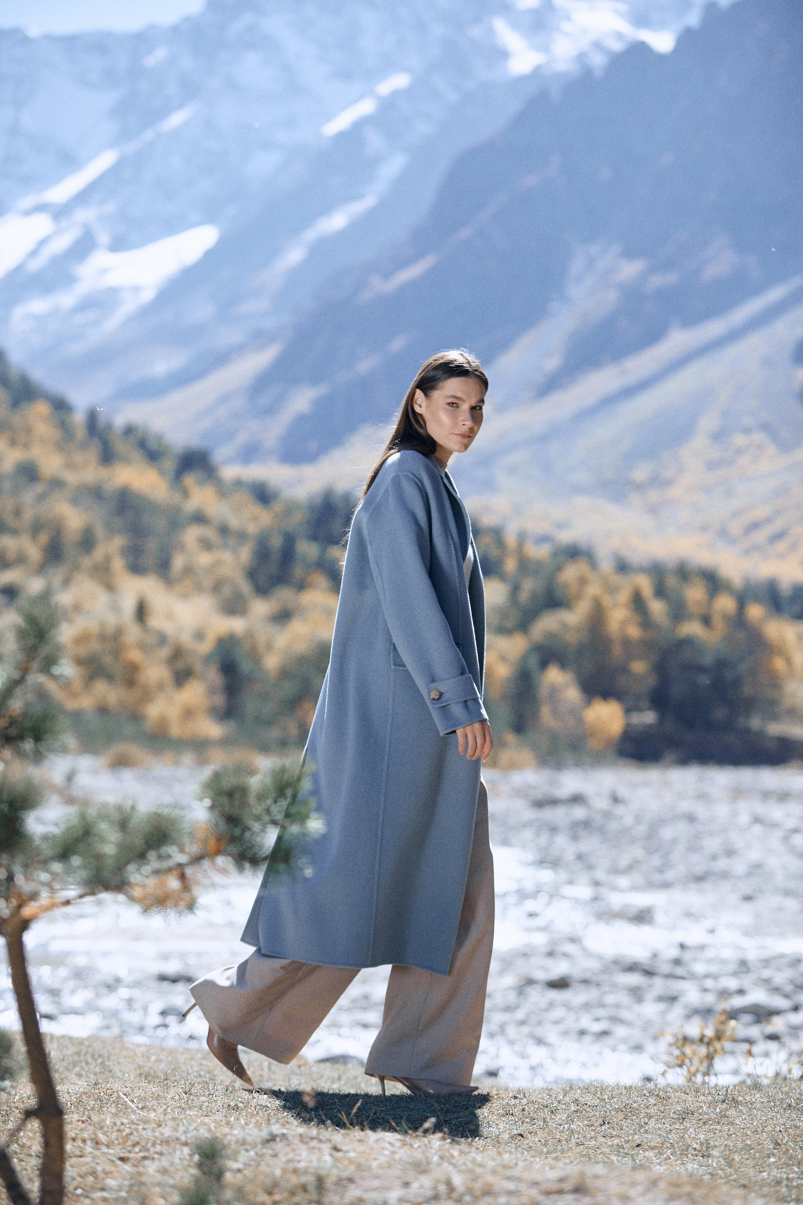 Съемка для бренда одежды в горах. Фотограф Продюсер в горах КБР / Москва  Нальчик Горы